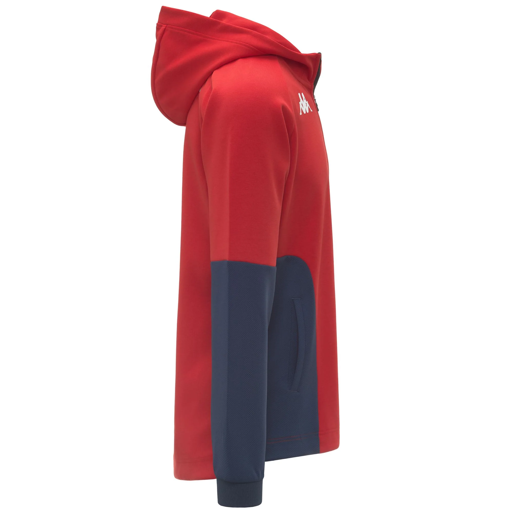 MEQUO GENOA - Fleece - Jacket - Man - RED-BLUE DK - Image 2