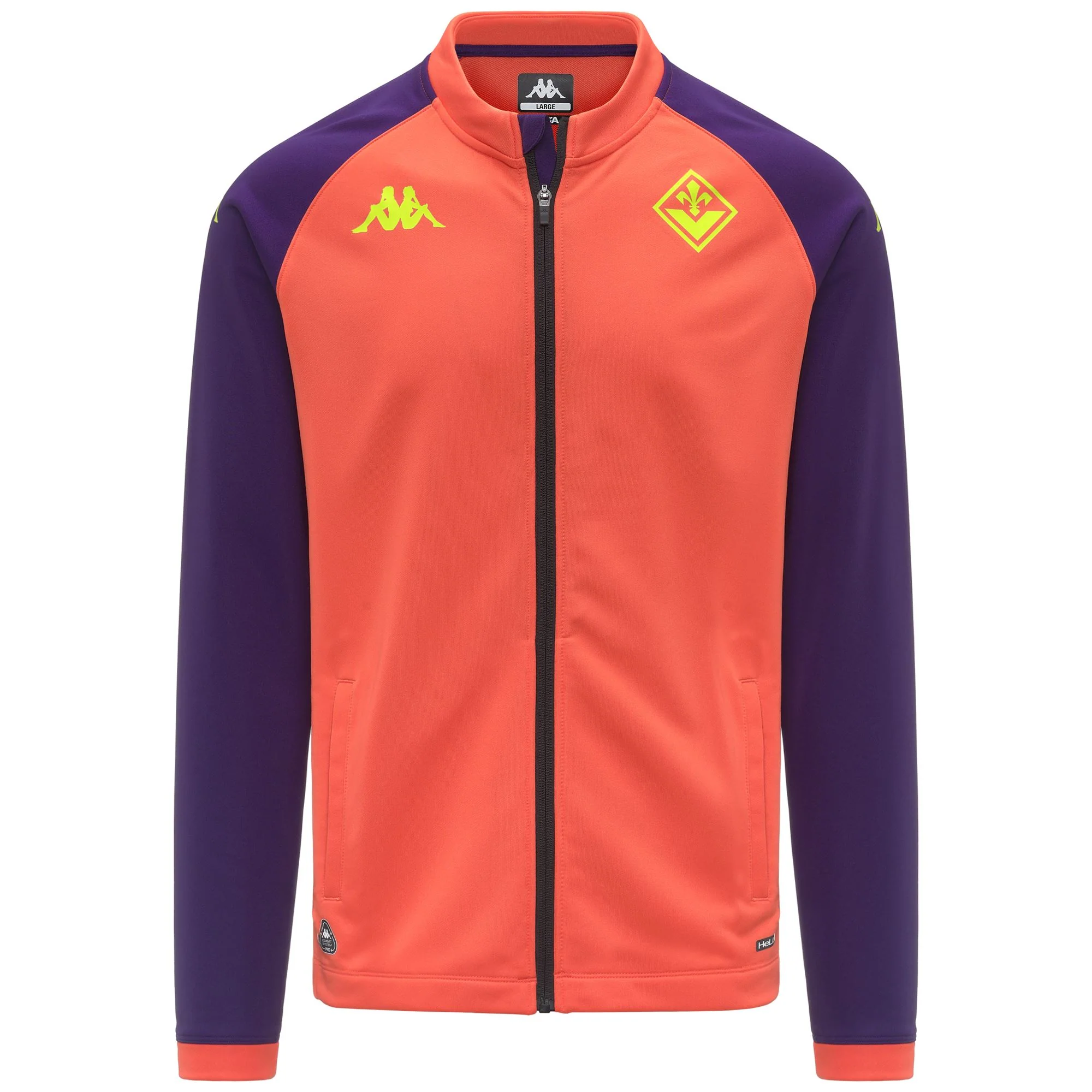 MOXUNA PRO FIORENTINA - Fleece - Jacket - Man - RED LIVING-VIOLET MD