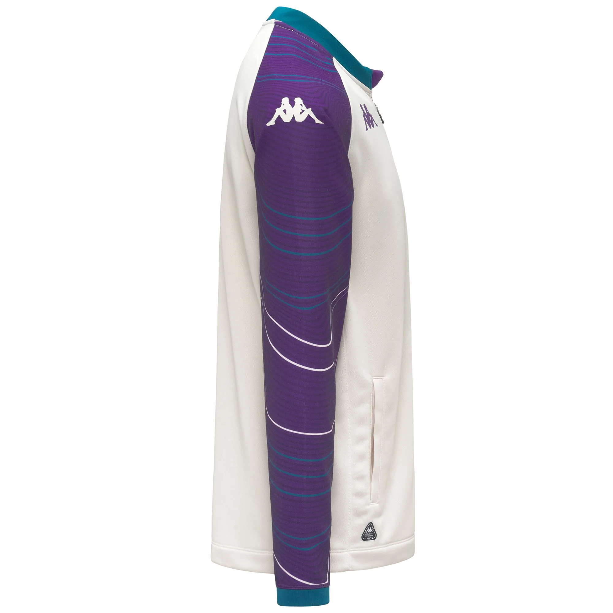 MOXUNAPRE PRO FIORENTINA - Fleece - Jumper - Man - WHITE WHISPER-VIOLET INDIGO-TURQUOISE CRYSTAL - Image 2