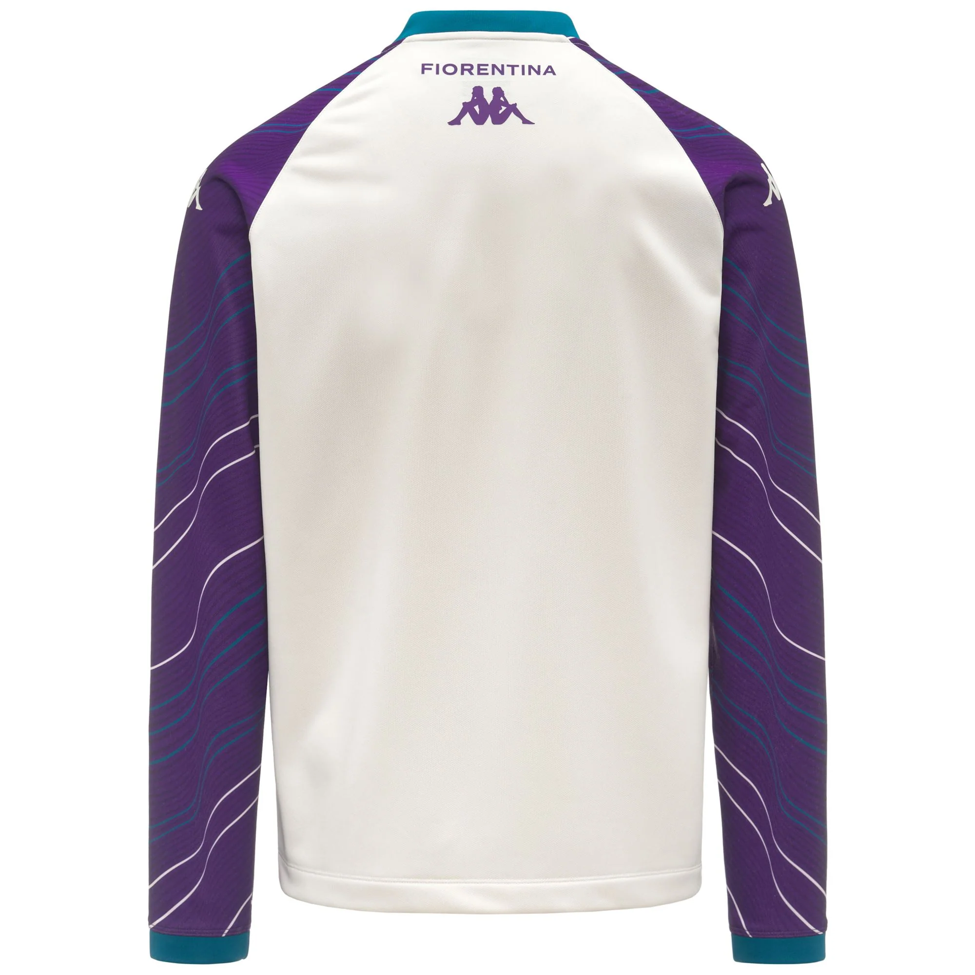 MOXUNAPRE PRO FIORENTINA - Fleece - Jumper - Man - WHITE WHISPER-VIOLET INDIGO-TURQUOISE CRYSTAL - Image 3
