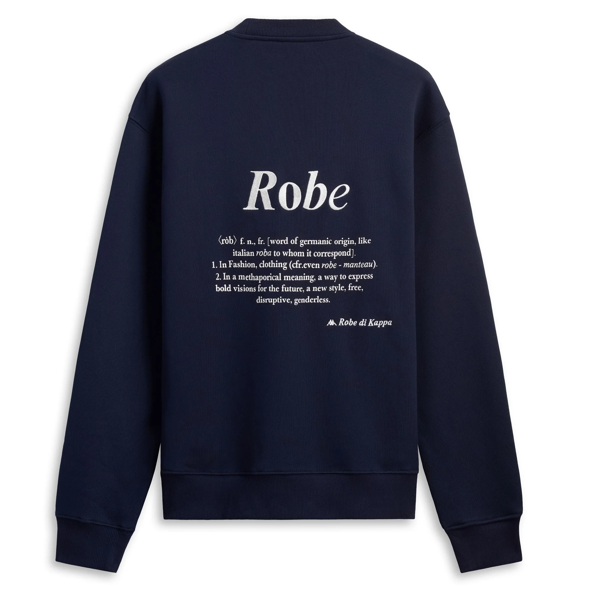 ROBE GIOVANI  GITEGA - Fleece - Jumper - Man - BLUE MARINE - Image 2