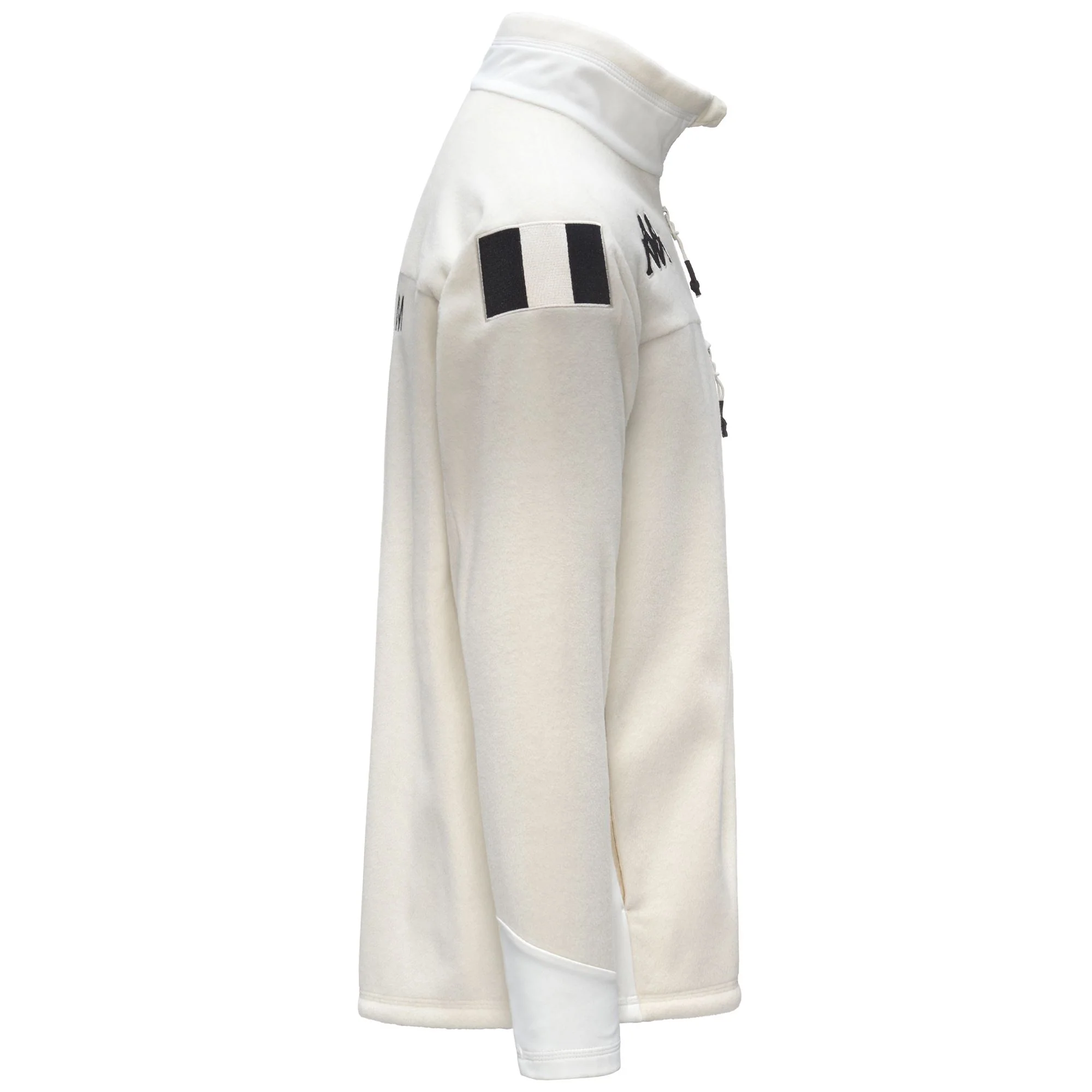 672 PREMIUM - Fleece - Jacket - Unisex - White Coconut-Black - Image 3