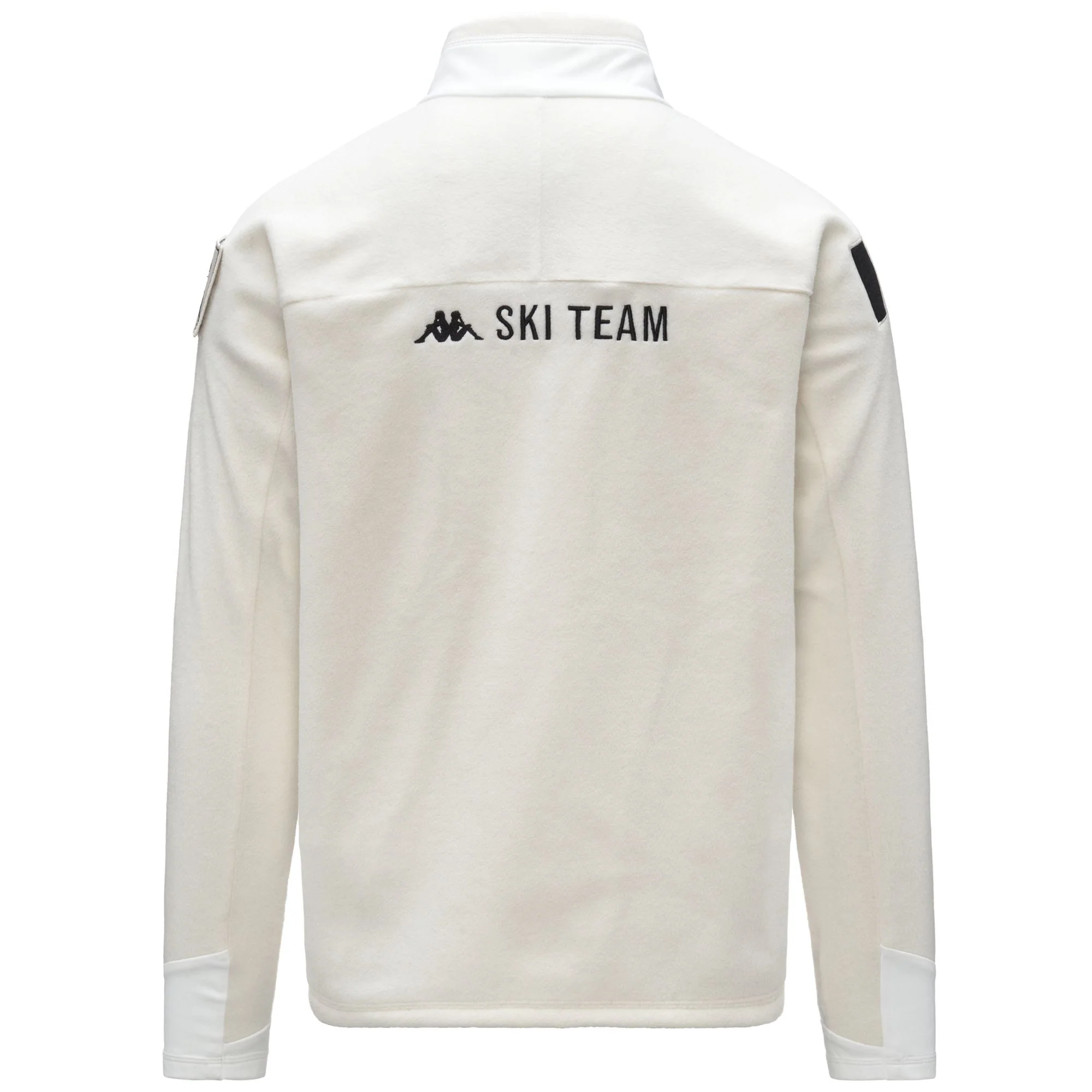 672 PREMIUM - Fleece - Jacket - Unisex - White Coconut-Black - Image 4