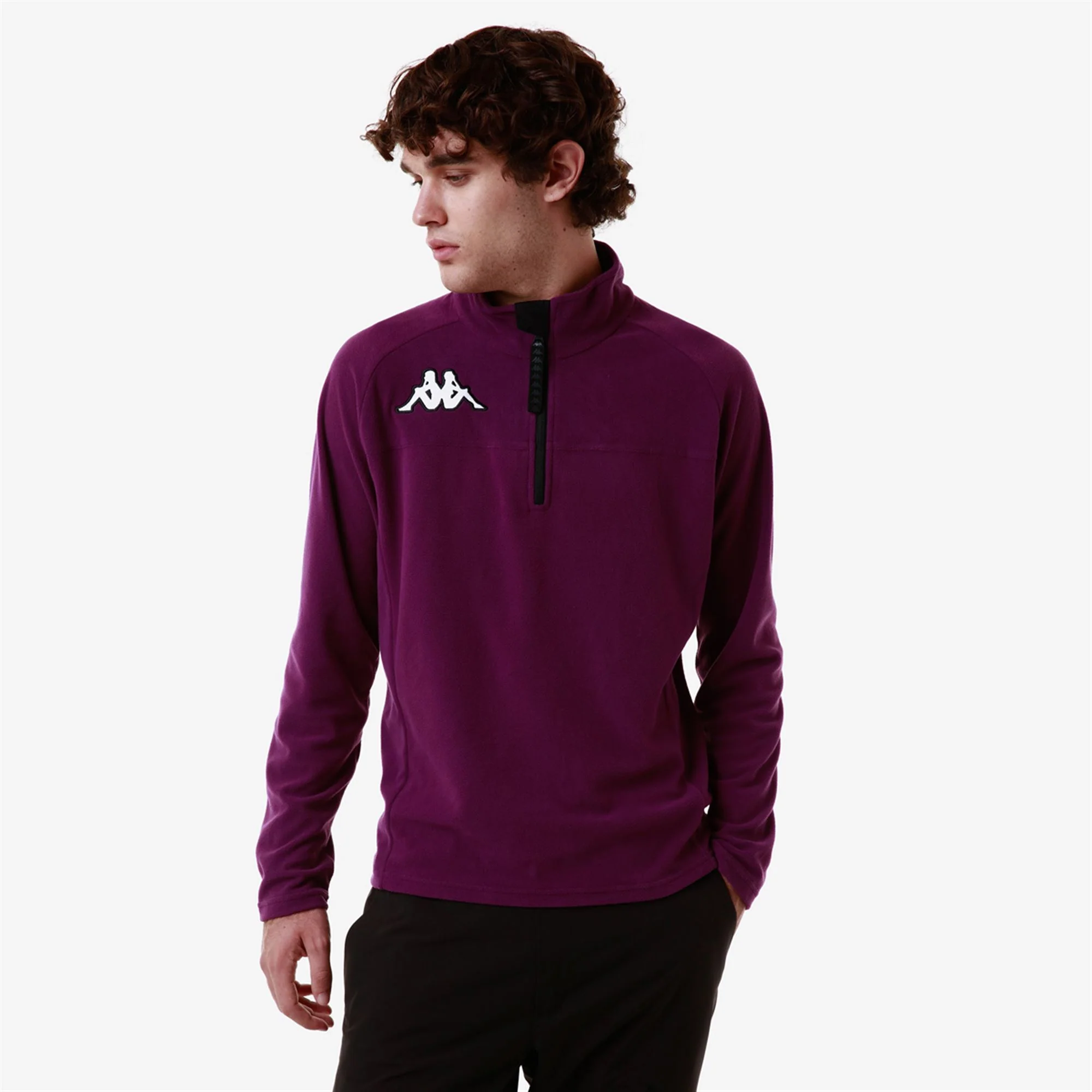 6CENTO 687B - Fleece - Jumper - Unisex - VIOLET PURPLE SUNSET-BLACK - Image 5