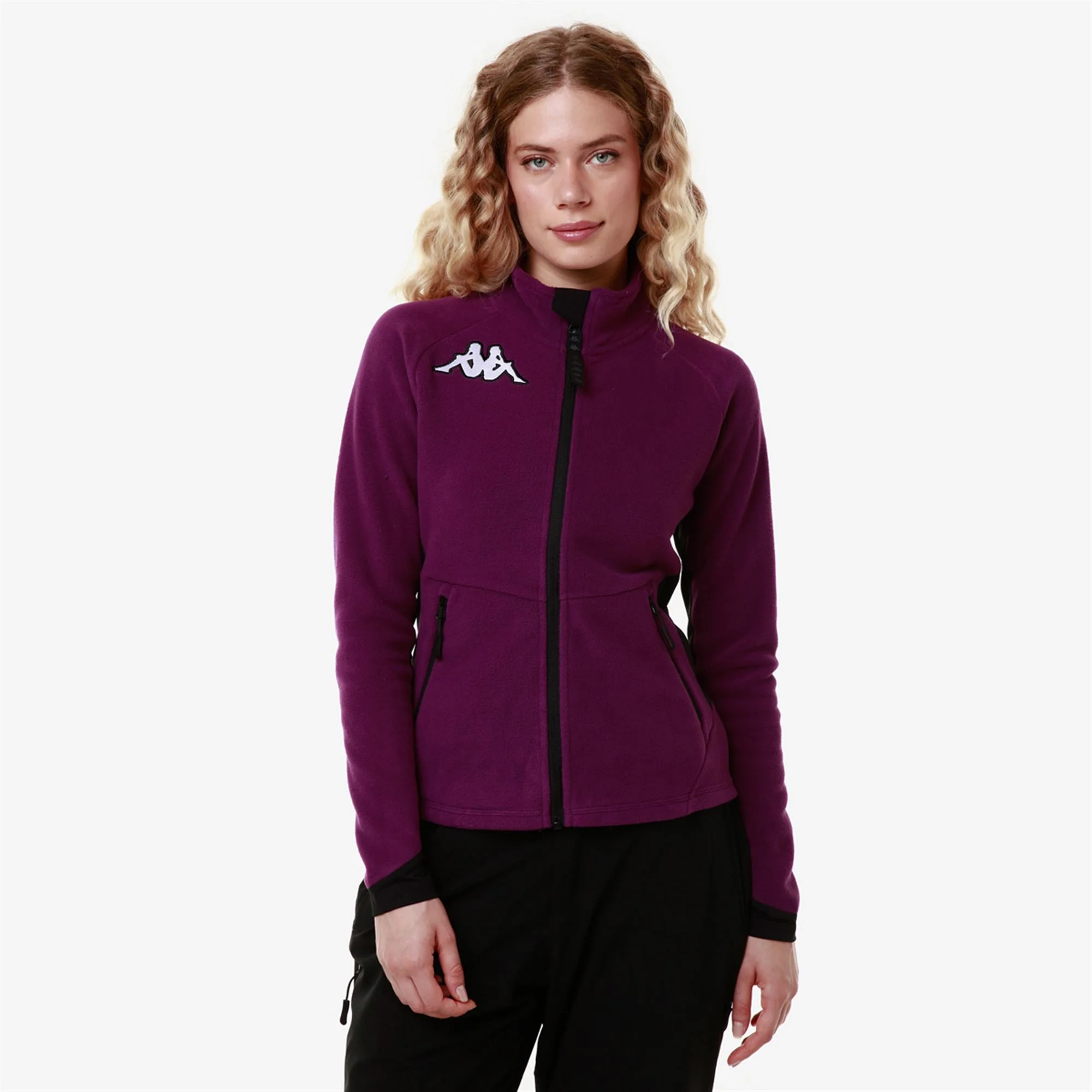 6CENTO 687FZ - Fleece - Jacket - Unisex - VIOLET PURPLE SUNSET-BLACK - Image 5