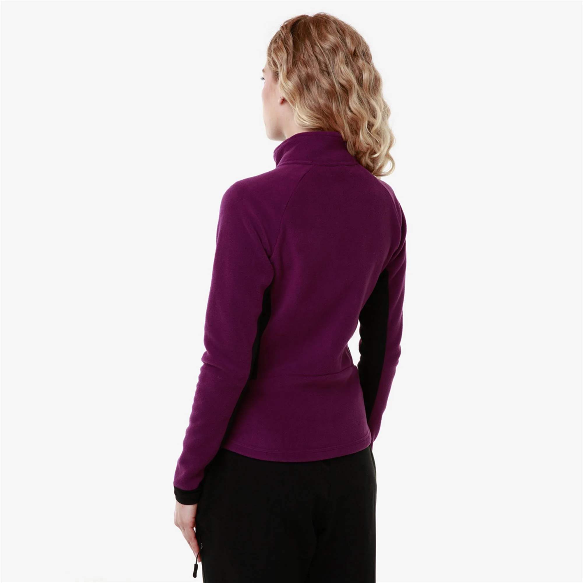 6CENTO 687FZ - Fleece - Jacket - Unisex - VIOLET PURPLE SUNSET-BLACK - Image 7