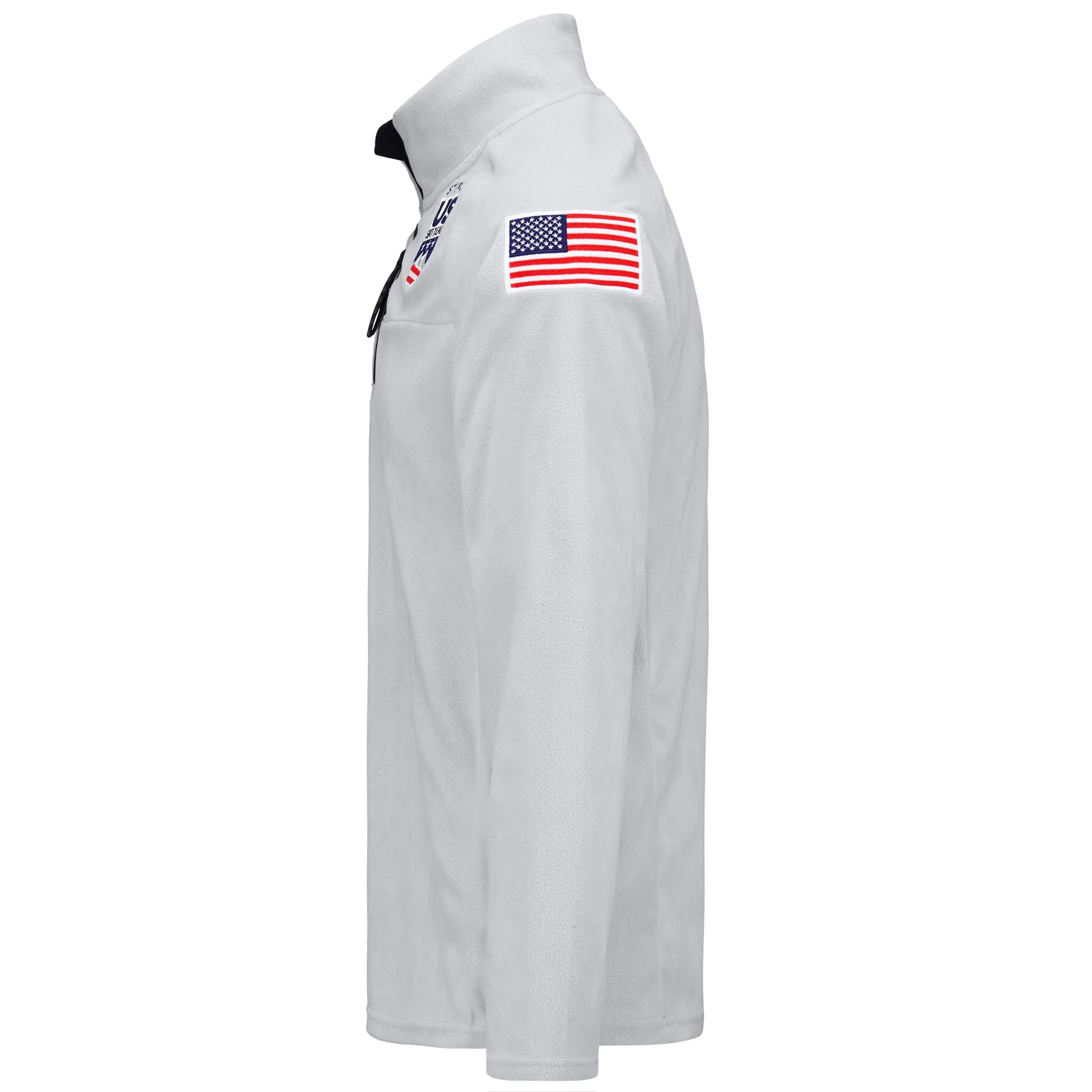 818 US - Fleece - Jumper - Unisex - Grey Lt Lead-Black - Image 2
