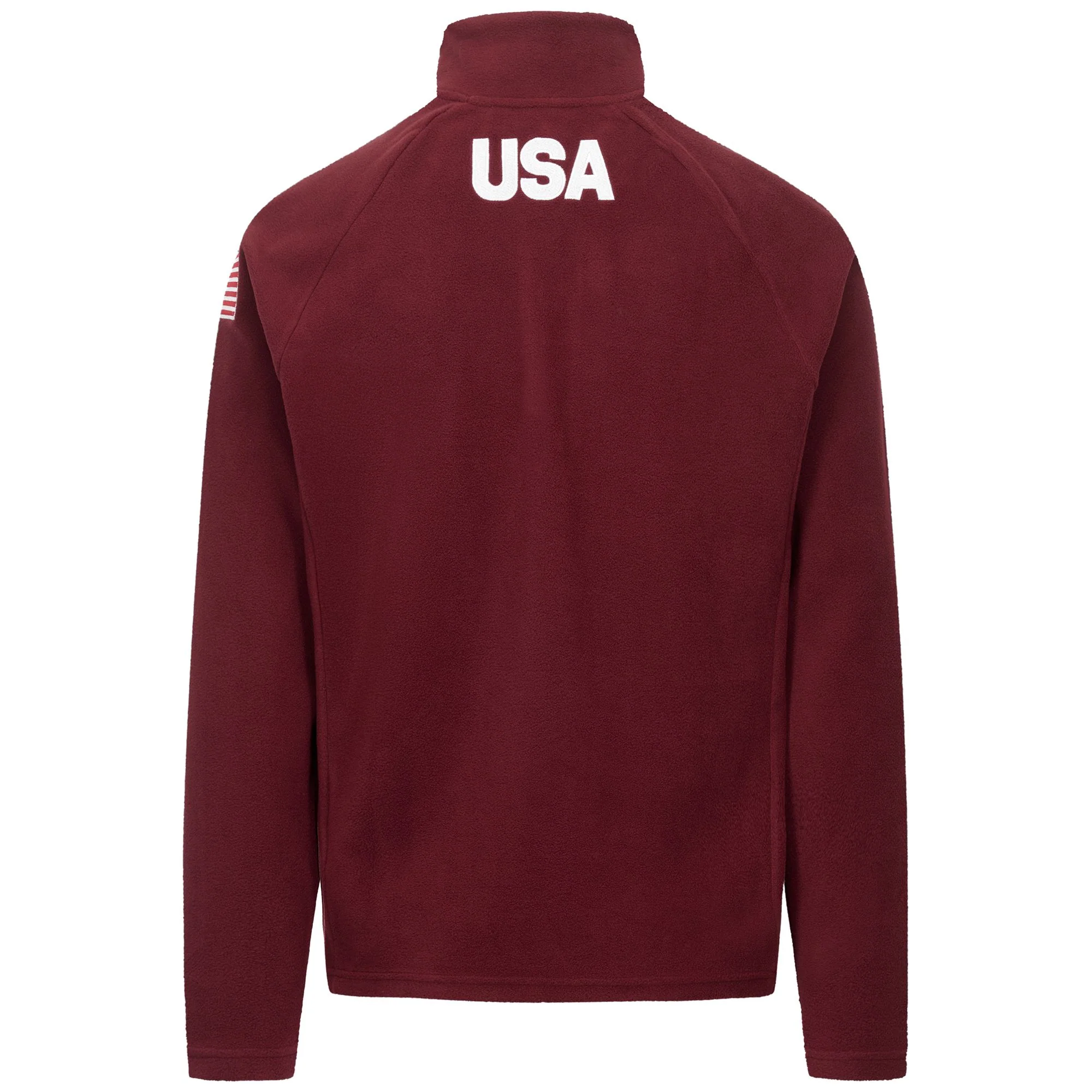 818 US - Fleece - Jumper - Unisex - Red Pomegranate - Image 4