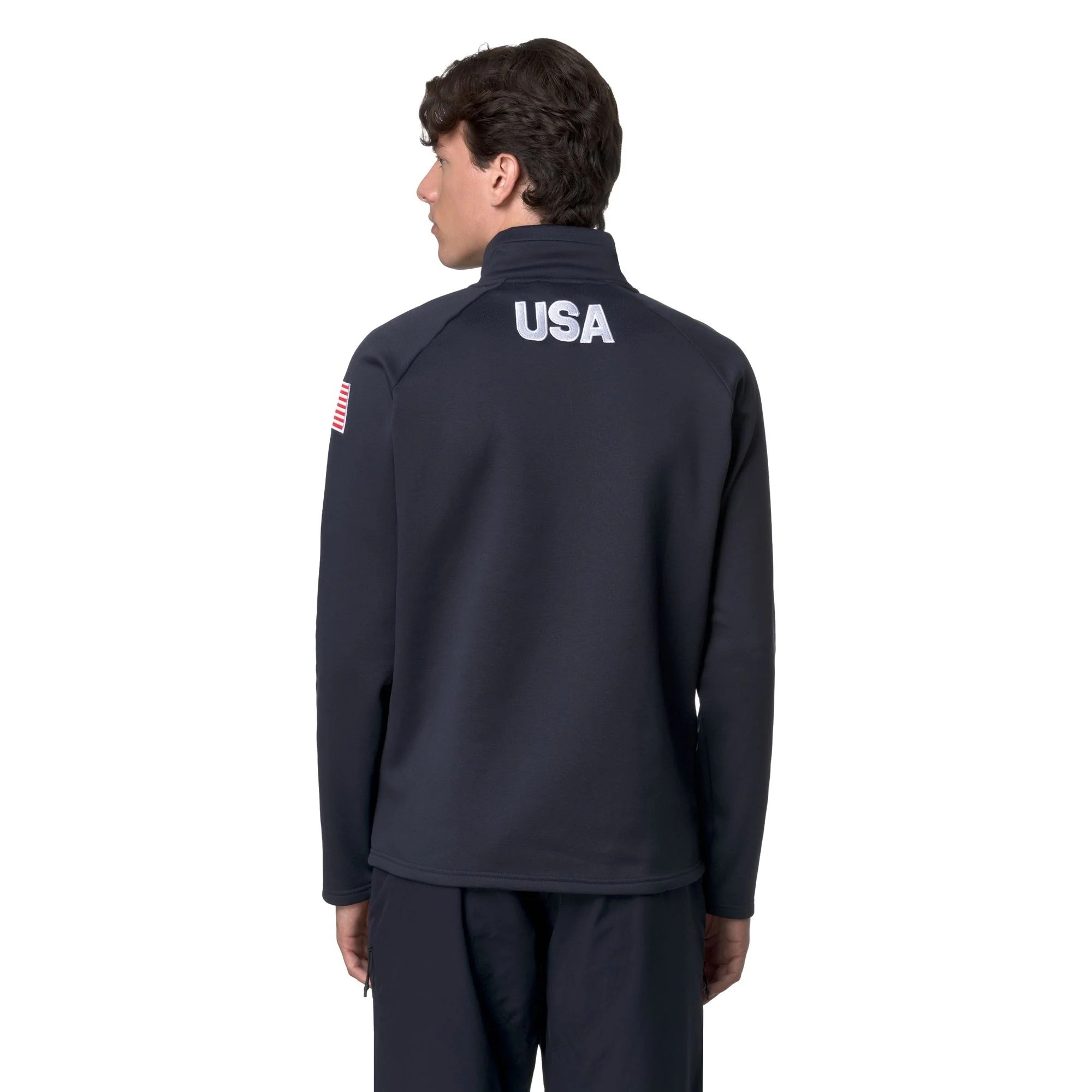 821 US - Fleece - Cardigan - Unisex - BLUE BARITONE - Image 6