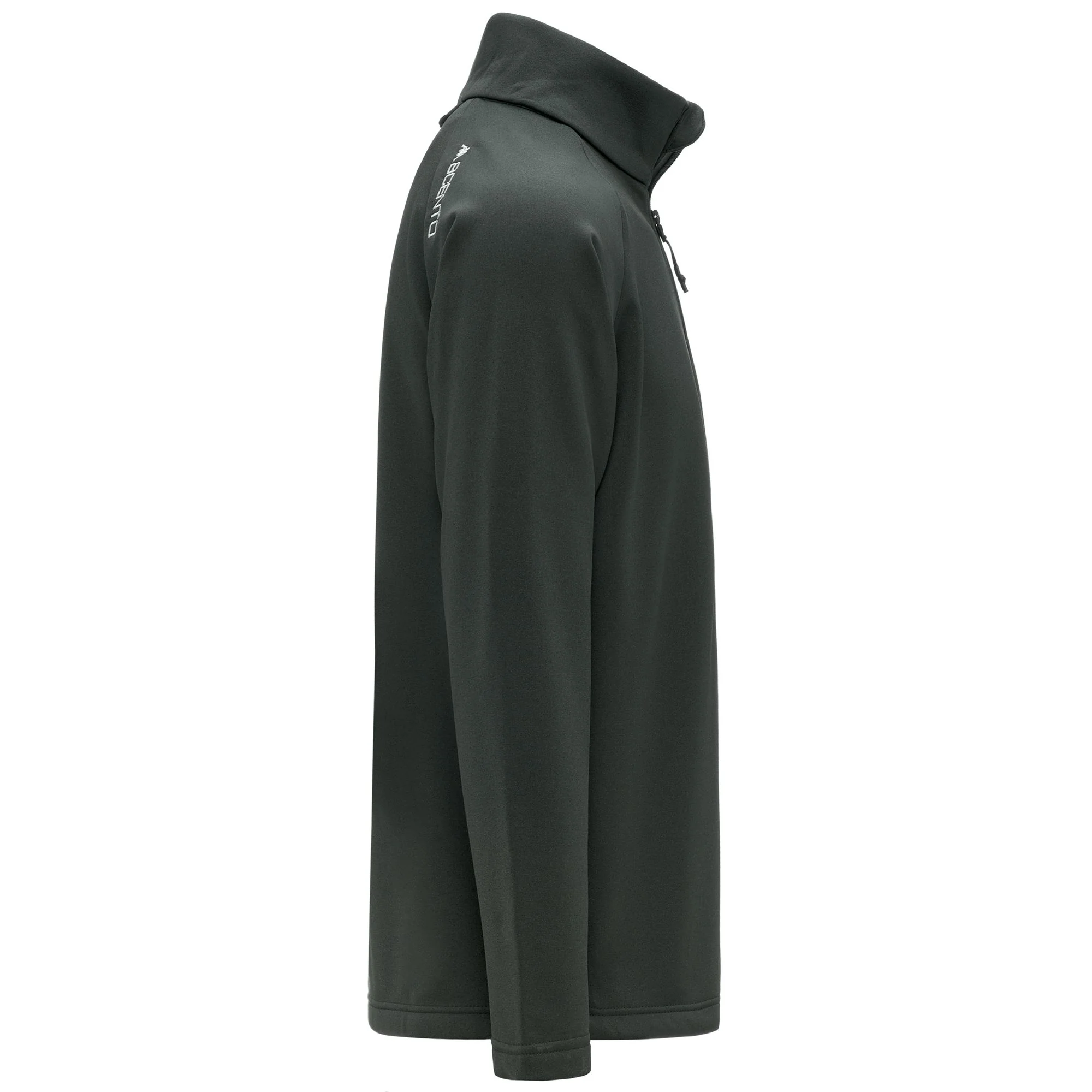 821FZ - Fleece - Jacket - Unisex - Green Rosin-Black - Image 2