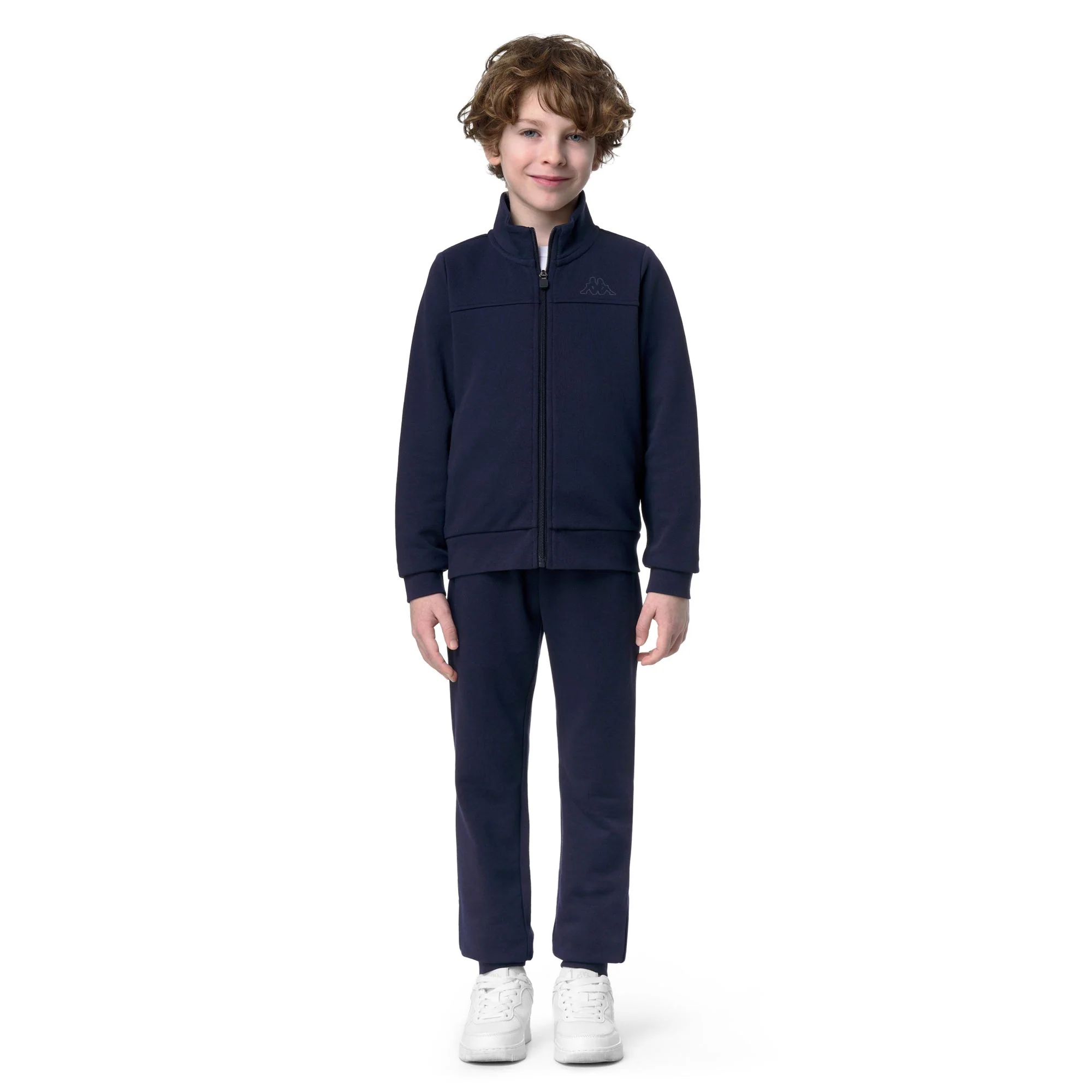 LOGO  ZIPPY KID - Fleece - Jacket - Unisex - BLUE MARINE - Image 5