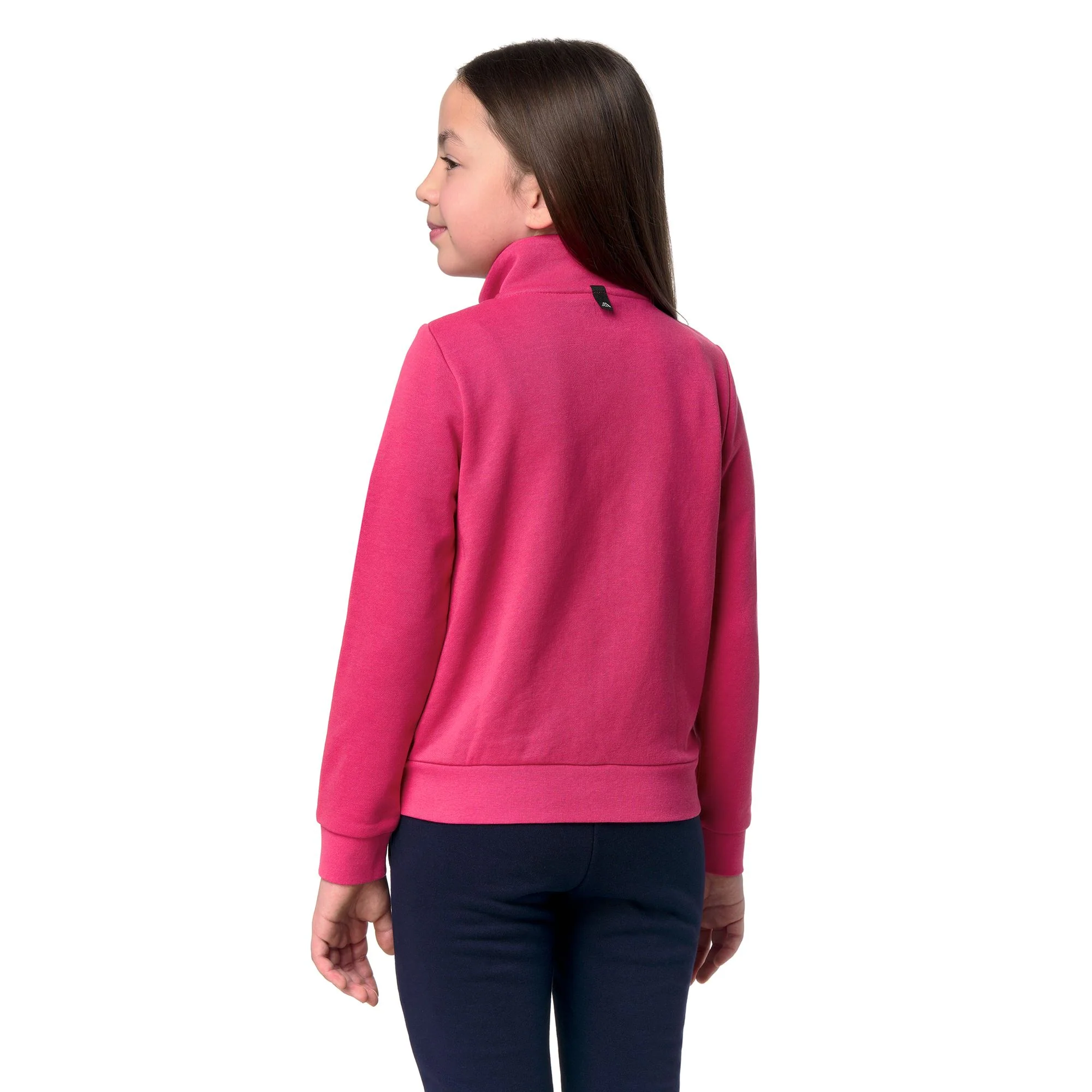 LOGO ZIPPY KID - Fleece - Jacket - Unisex - FUCHSIA BRIGHT ROSE - Image 6