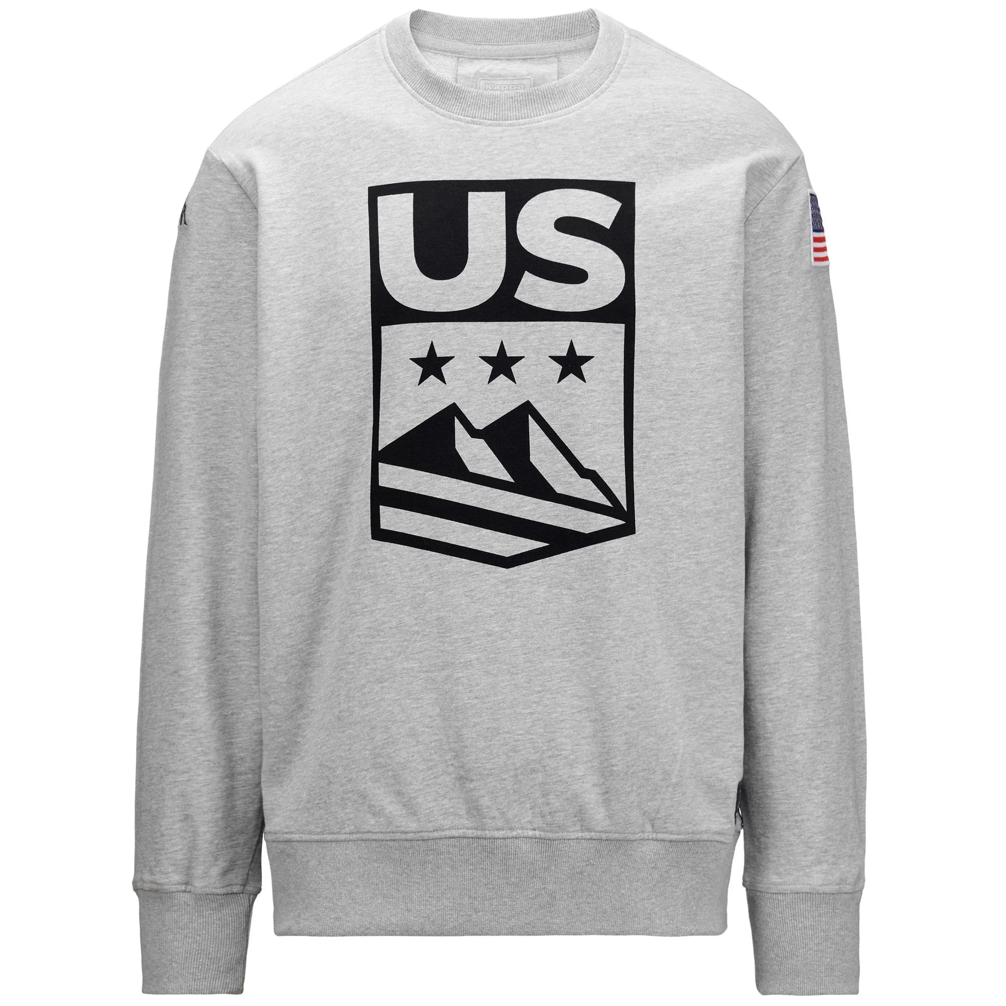 UTAHI 2 US - Fleece - Jumper - Unisex - GREY MD-WHITE-MELANGE - Image 2