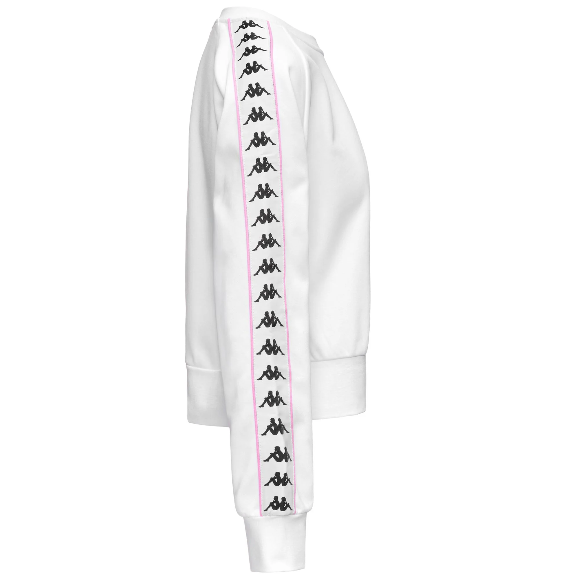 222 BANDA MARBELLA - Fleece - Jumper - Woman - WHITE-PINK PRISM