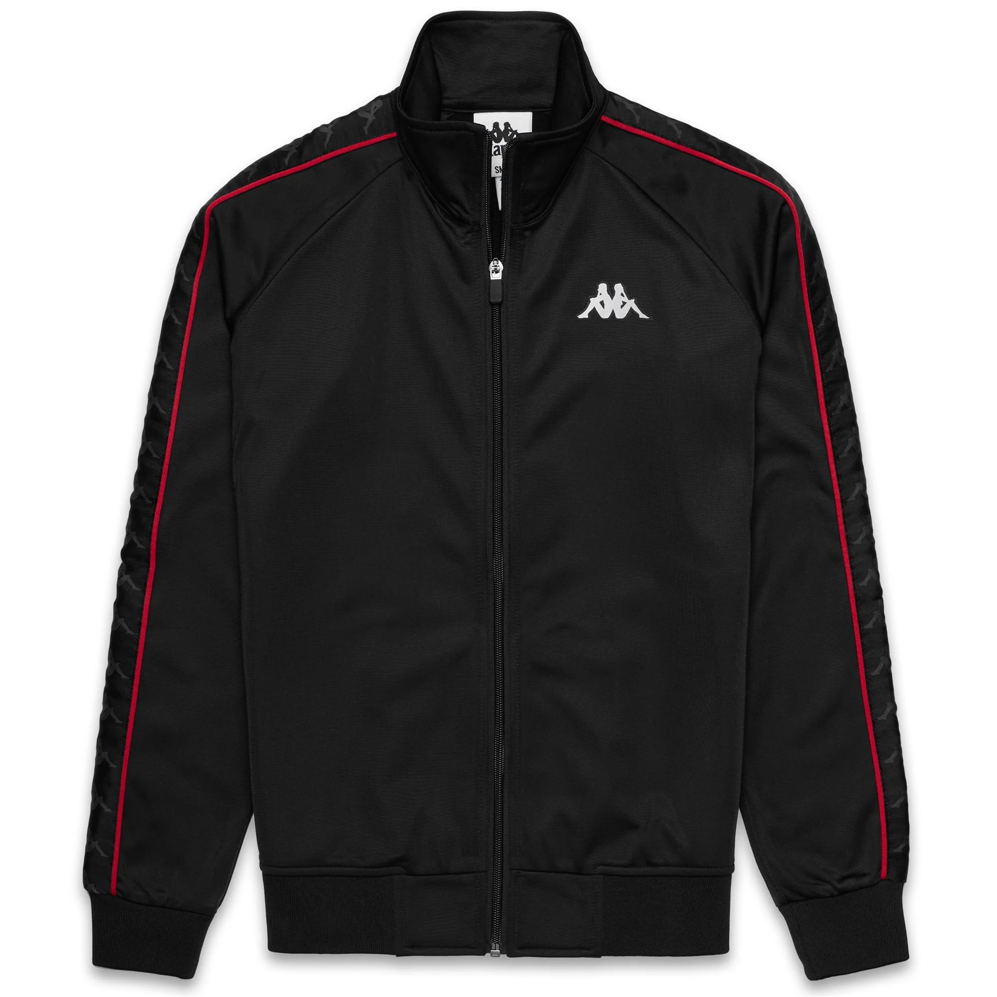 222 BANDA WANNISTON SLIM - Fleece - Jacket - Woman - BLACK-RED RACING-WHITE
