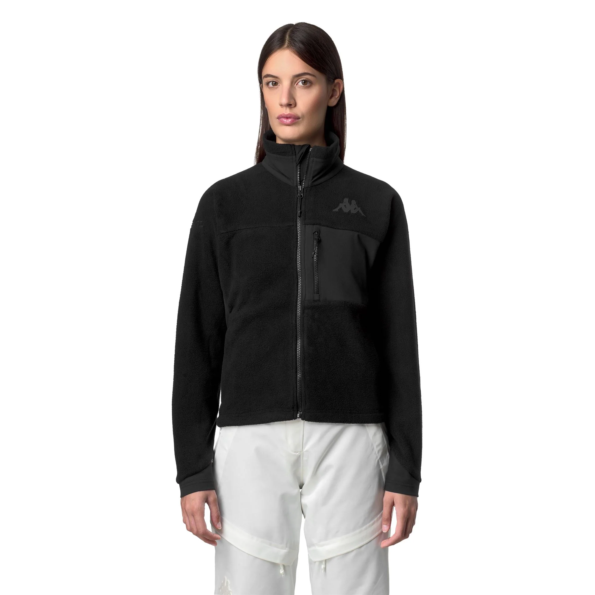 673 - Fleece - Jacket - Woman - Black Dk