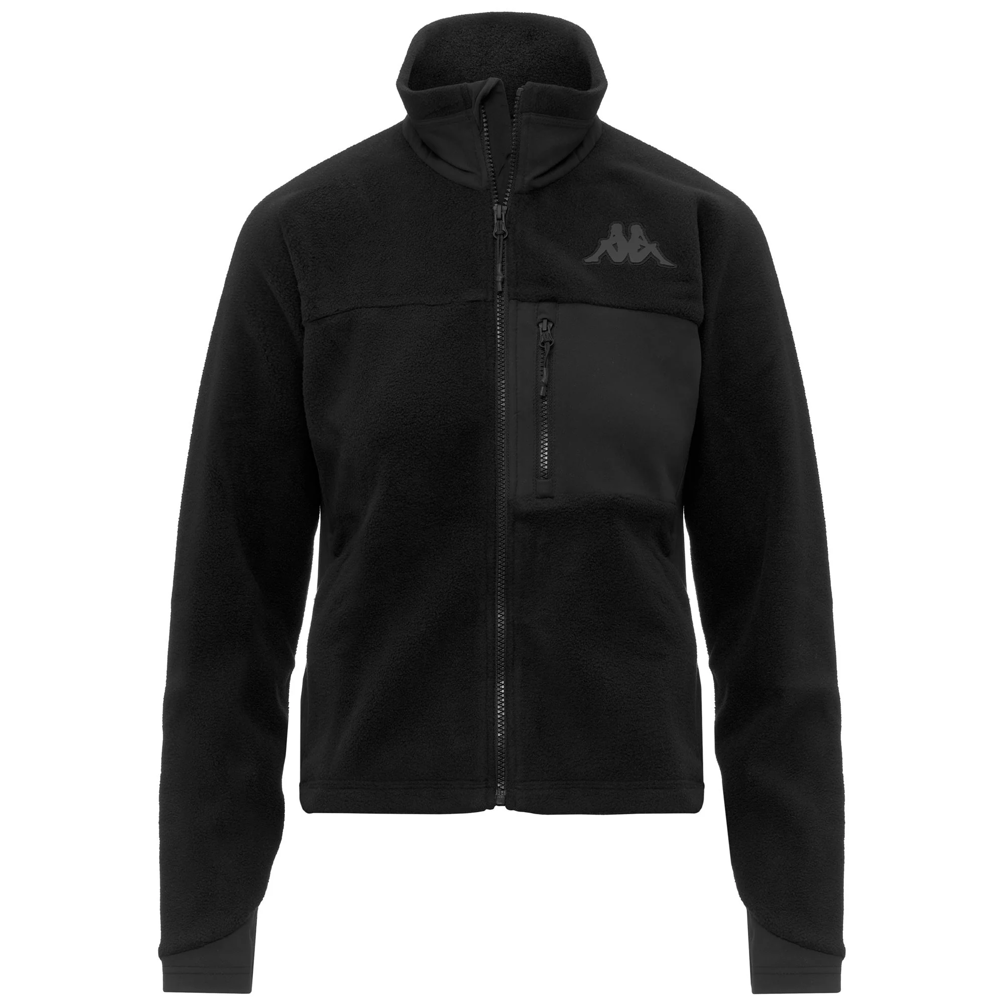 673 - Fleece - Jacket - Woman - Black Dk - Image 2