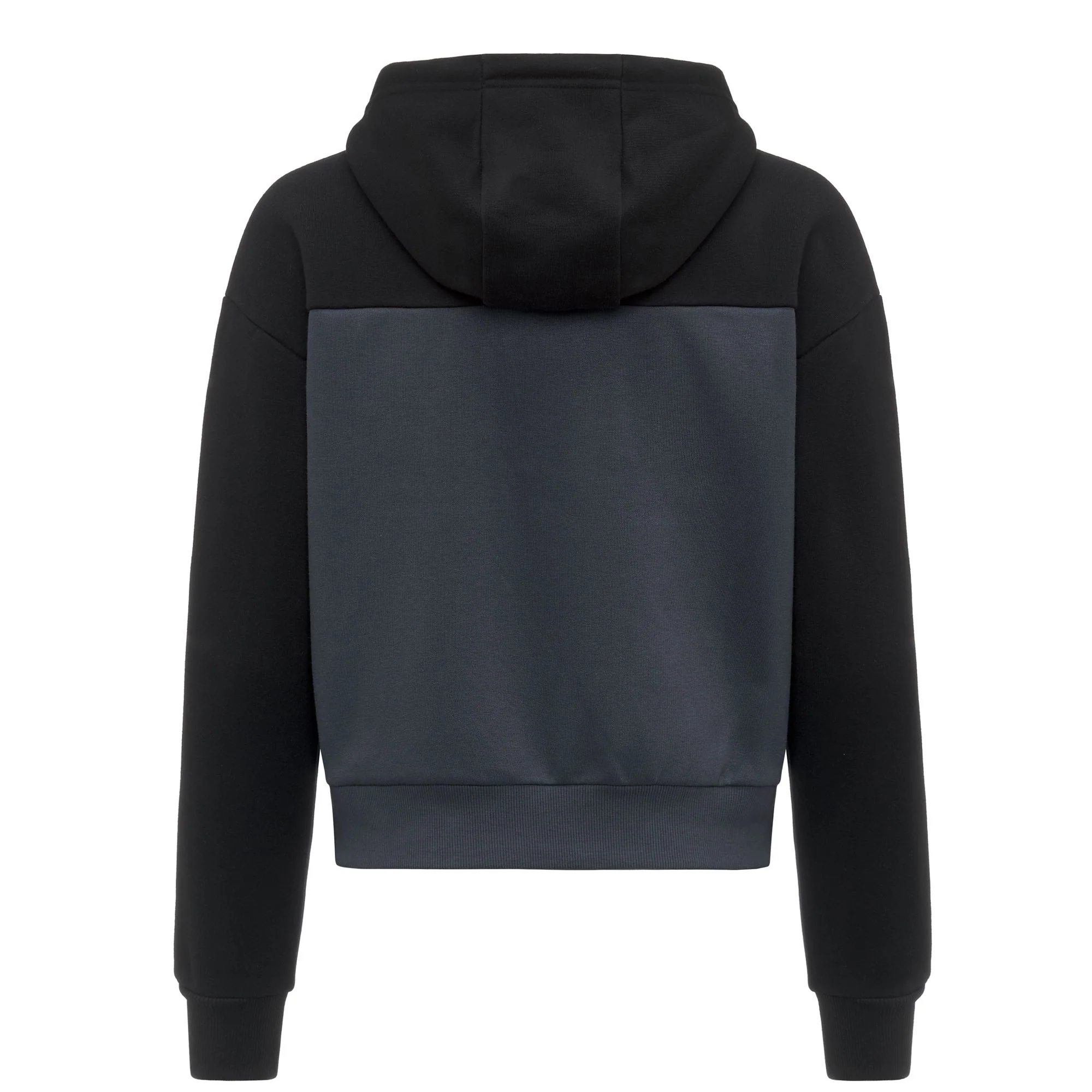 LOGO GAL - Fleece - Jacket - Woman - GREY INK-BLACK - Image 3