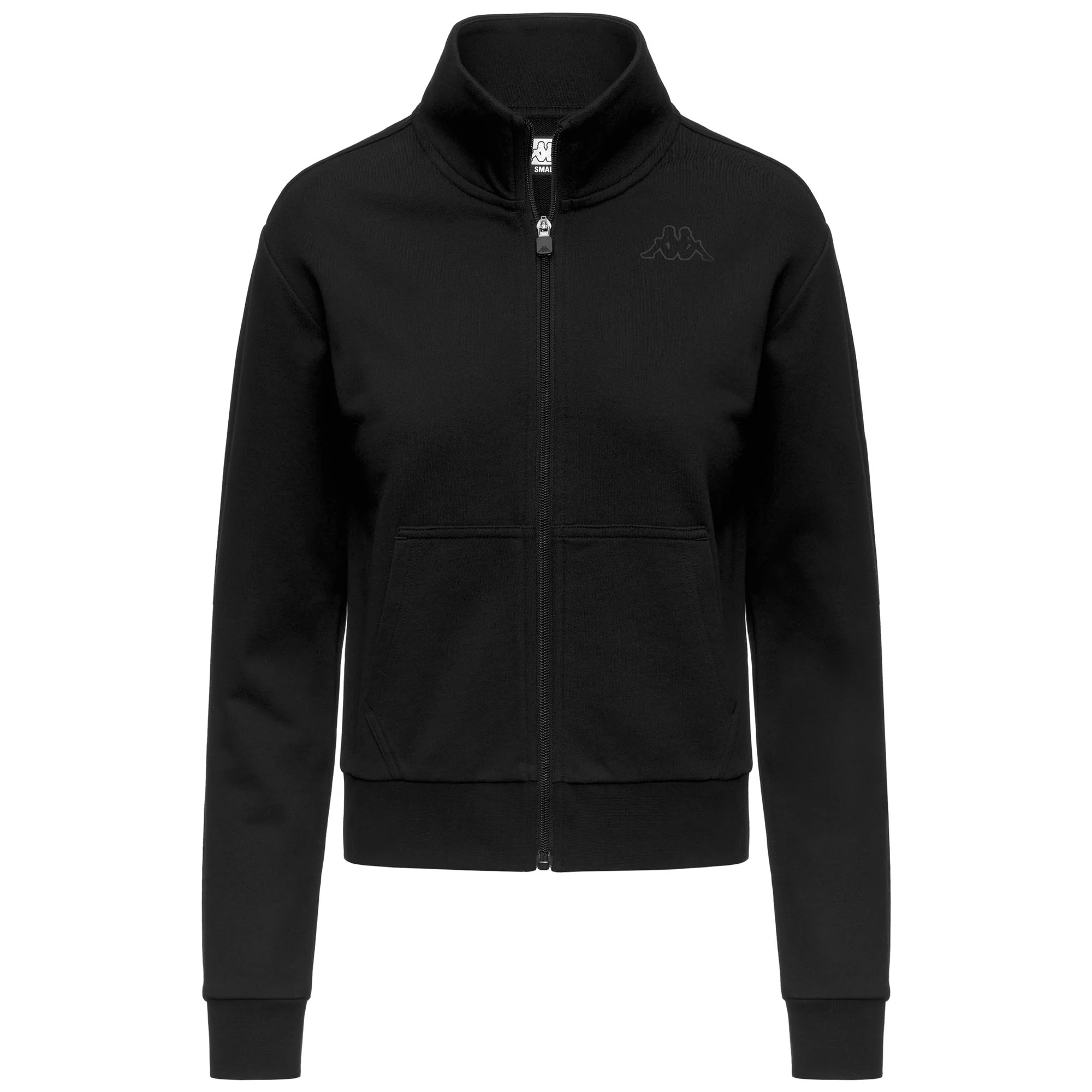 LOGO NUBE - Fleece - Jacket - Woman - BLACK - Image 2