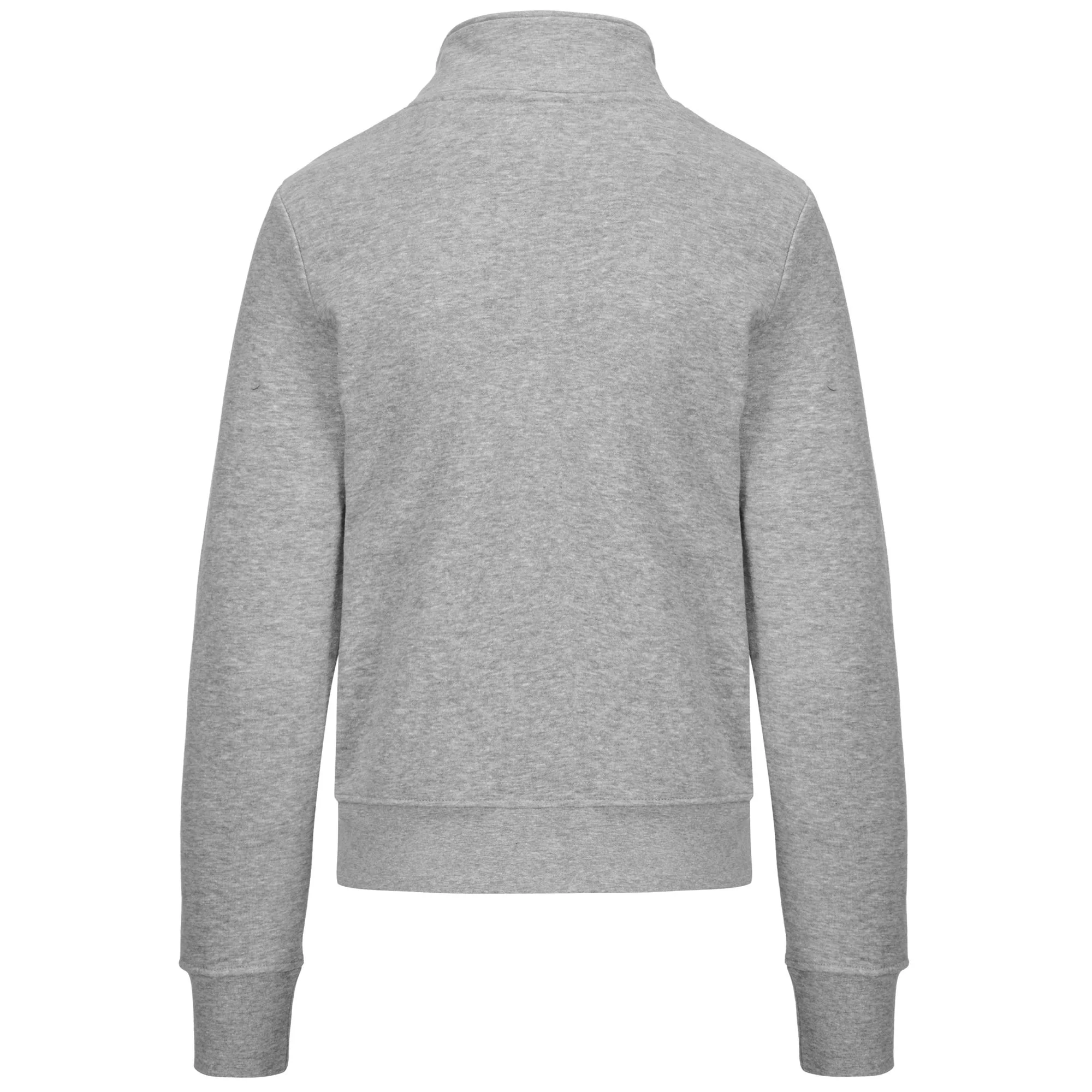 LOGO ZOE - Fleece - Jacket - Woman - GREY MD MEL - Image 3