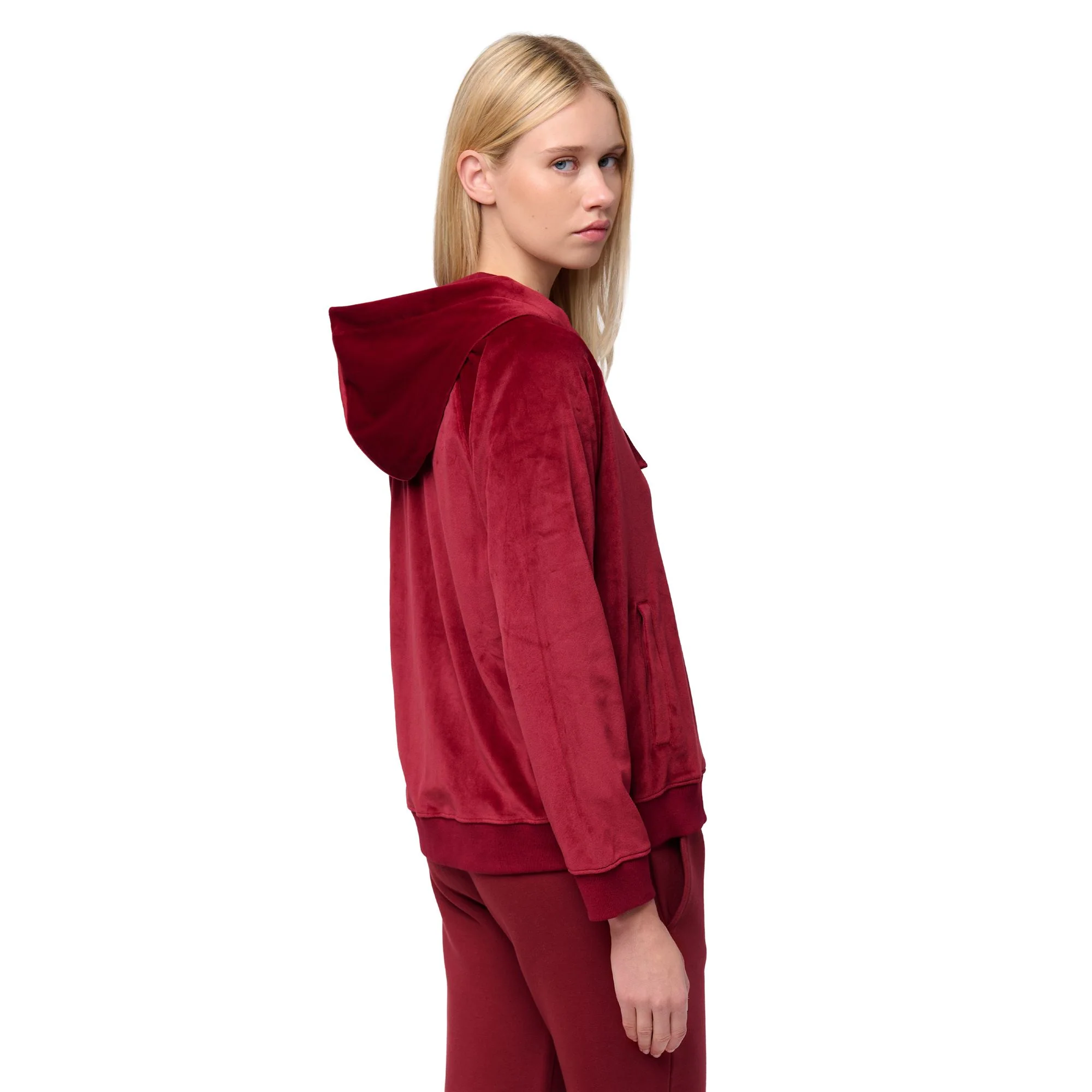 OTTAVIA - Fleece - Jacket - Woman - RED POMEGRANATE - Image 5