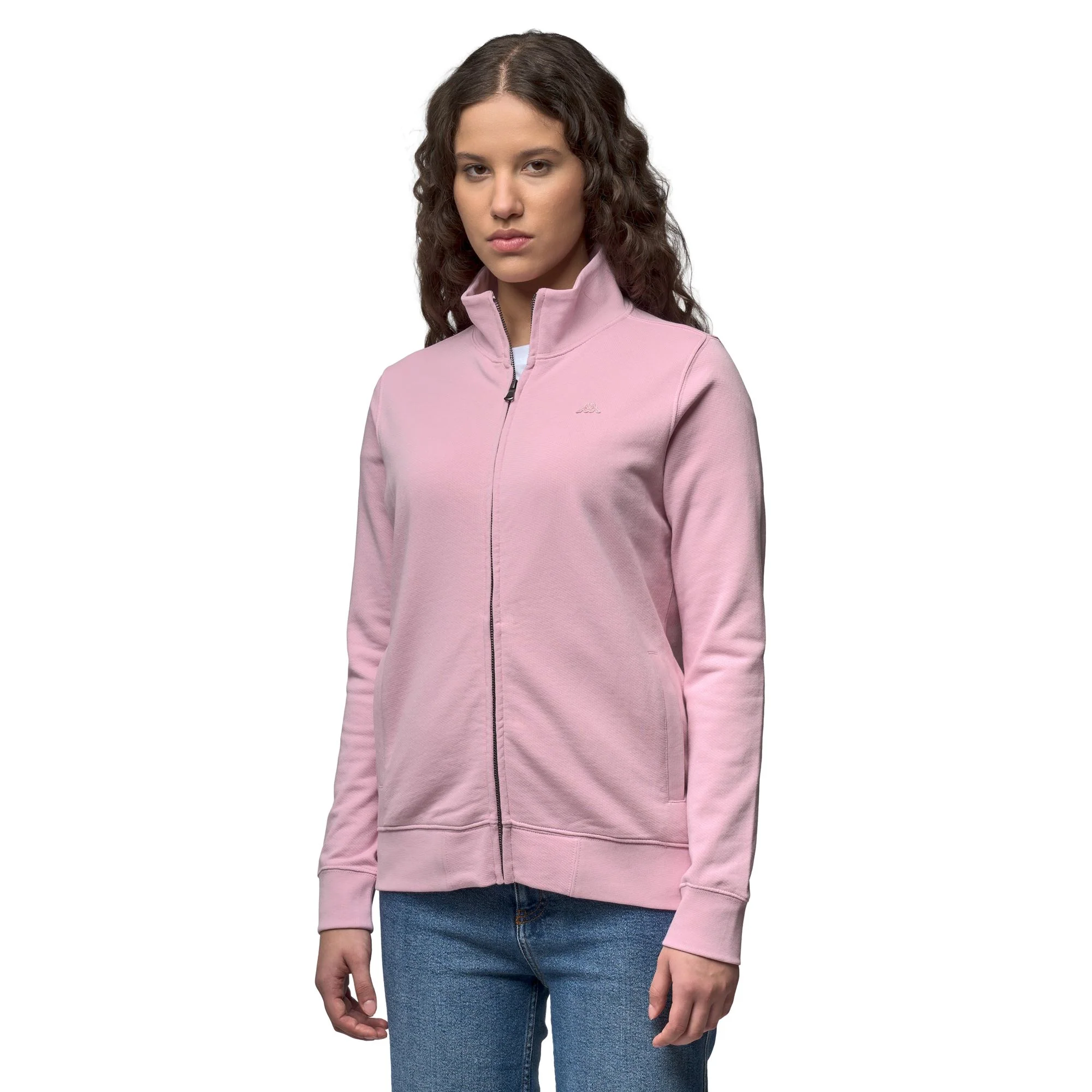 SHAMIA FRENCH TERRY - Fleece - Jacket - Woman - PINK MIST