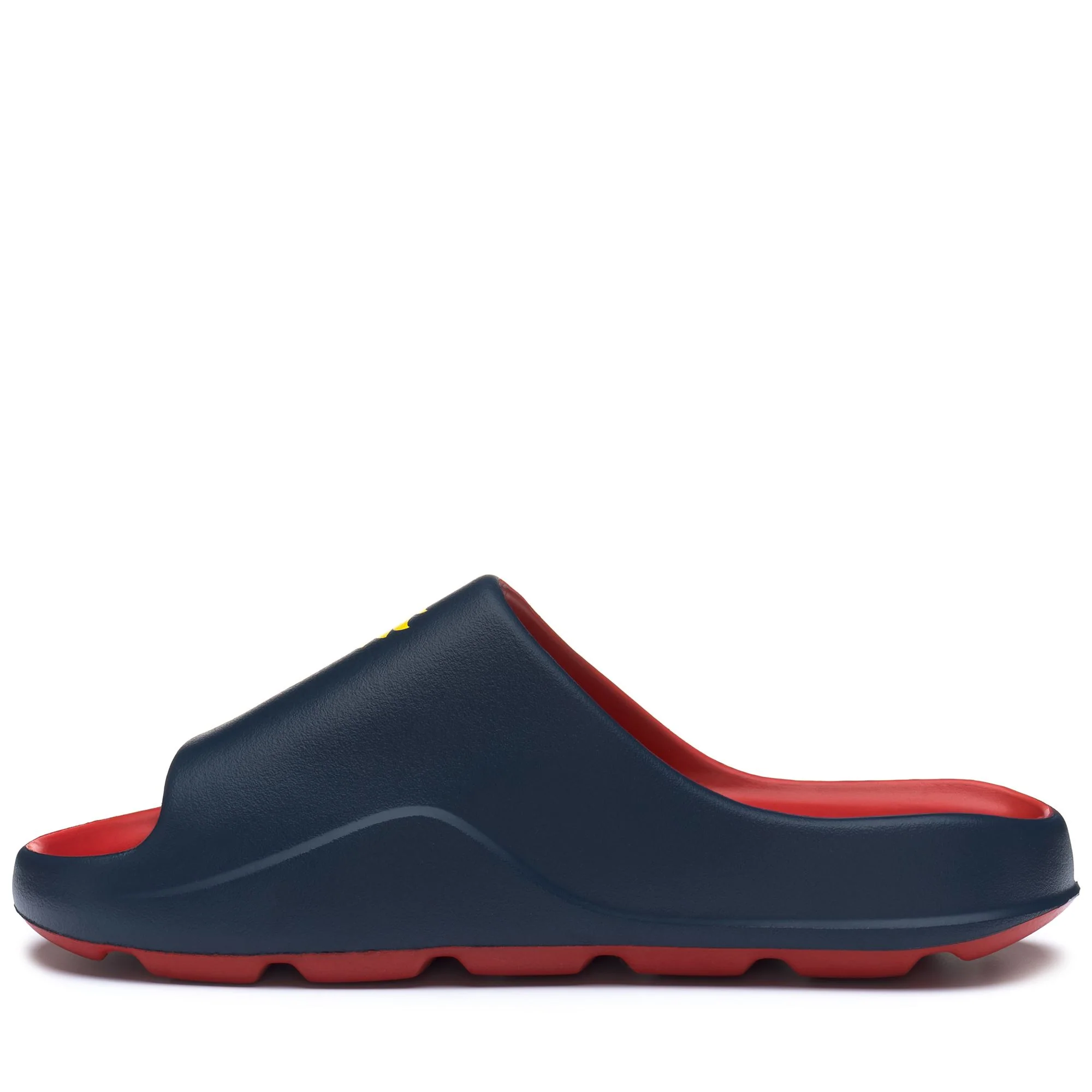 PLUME 2 GENOA FC - Flip-Flops - Stripe - Unisex - BLUE DK-RED BLAZE-YELLOW DANDELION - Image 4