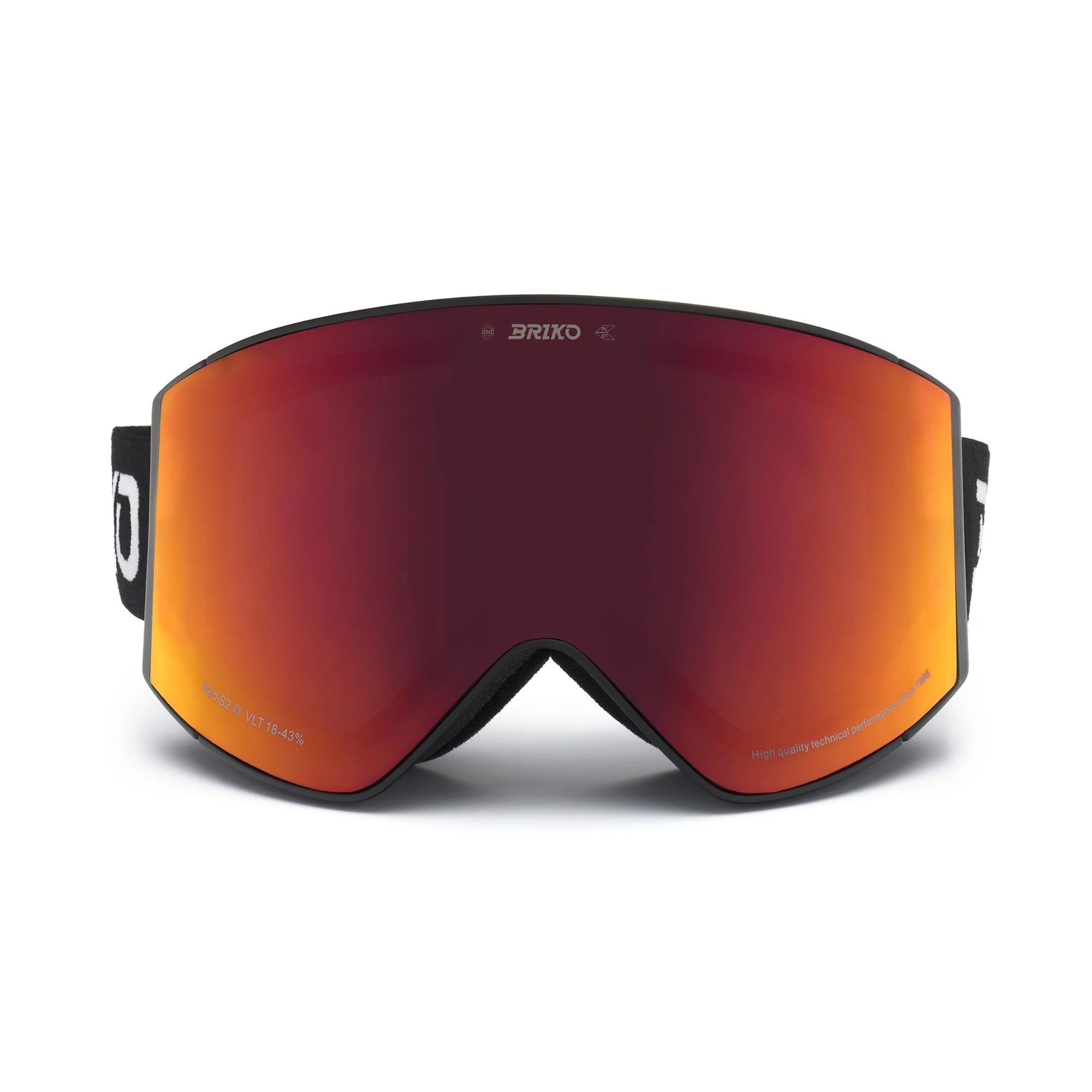 BUFERA - Goggles - Ski Goggles - Kid unisex - BLACK-RM2