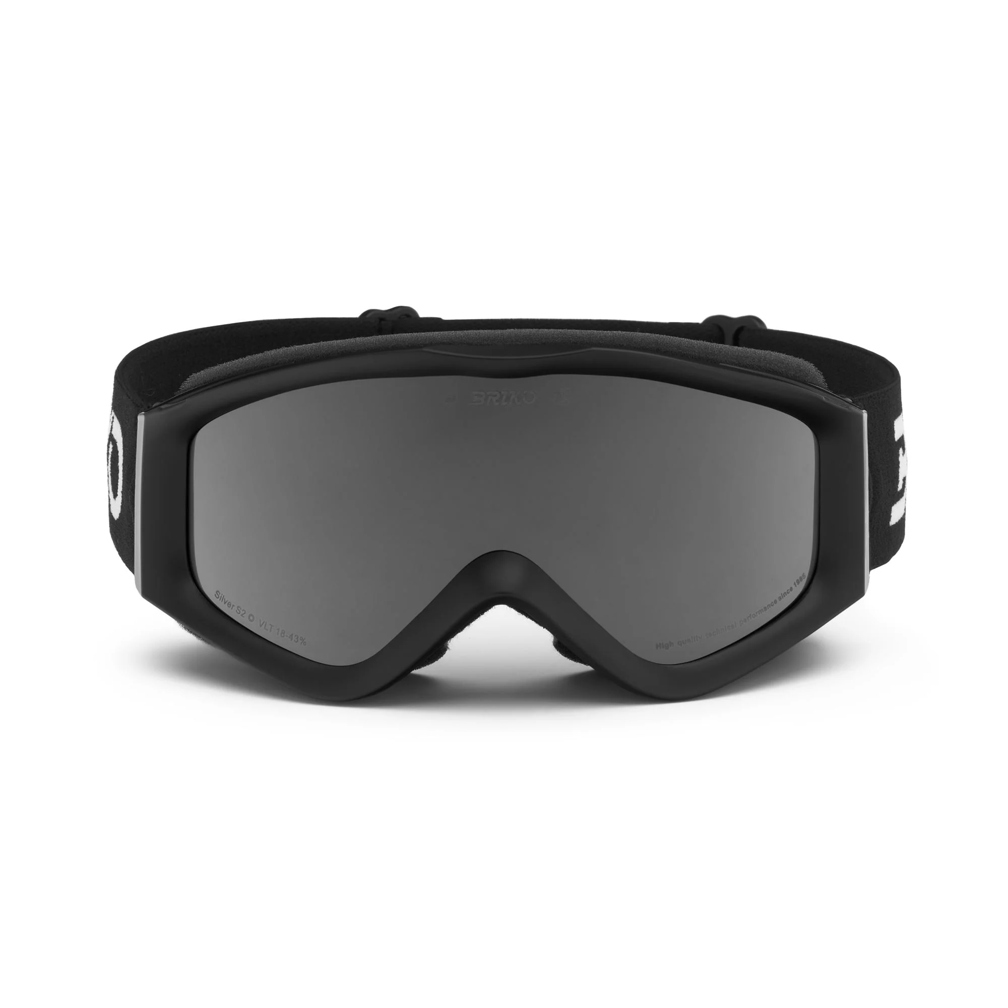 THUNDER - Goggles - Ski Goggles - Kid unisex - BLACK-SM2