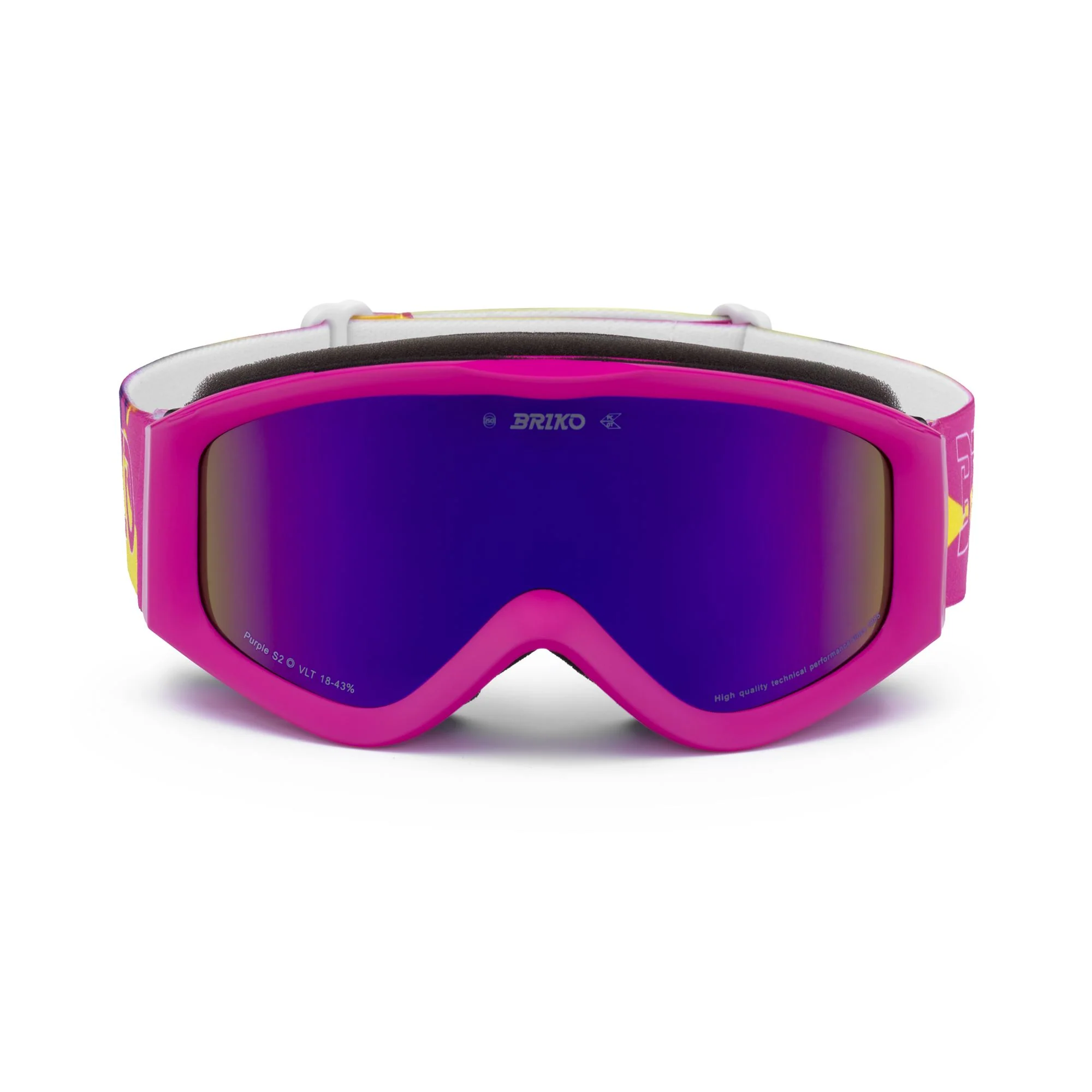THUNDER - Goggles - Ski  Goggles - Kid unisex - GRAPHIC CERISE-PUM2