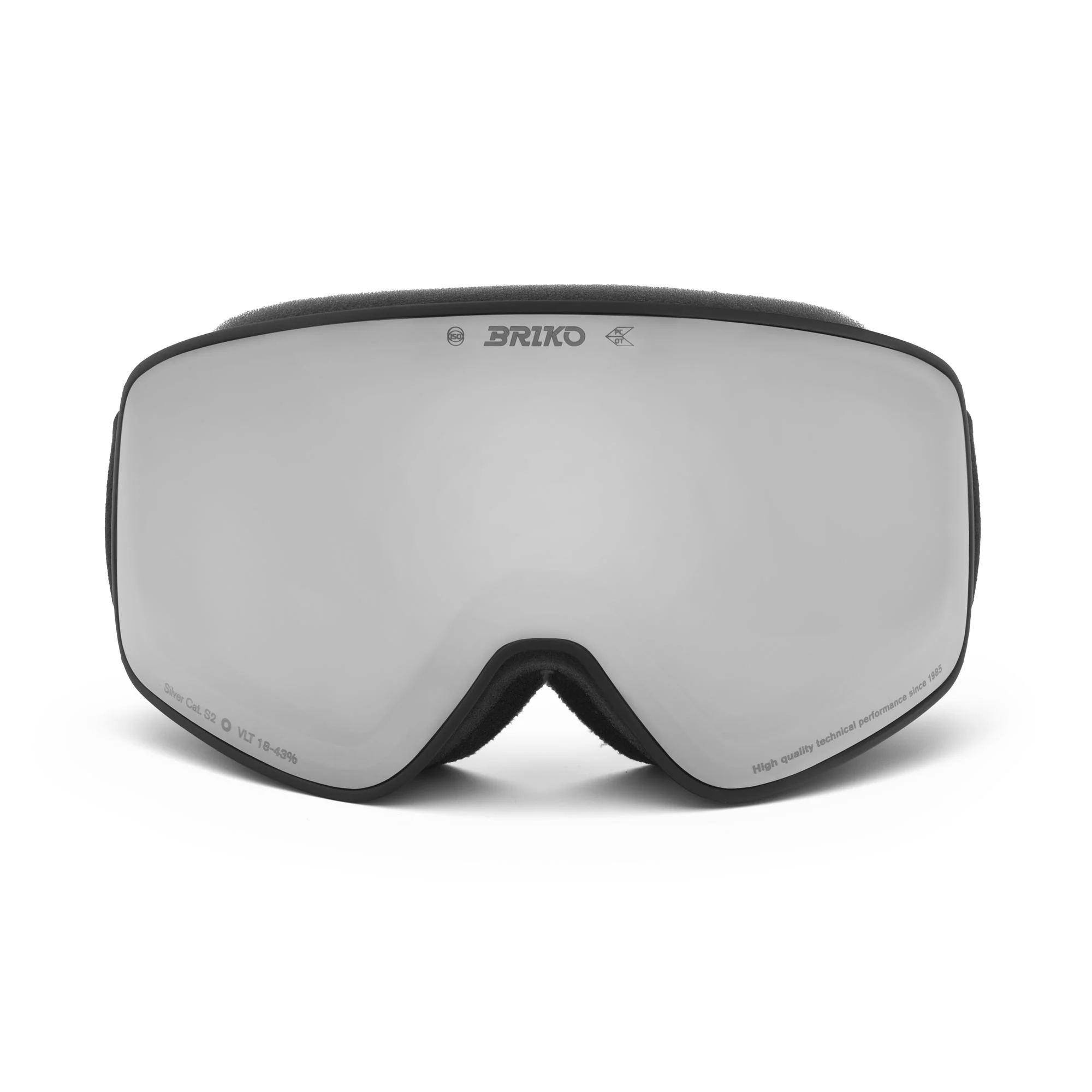 CHINO FIS - Goggles - Ski  Goggles - Unisex - BLACK-SM2