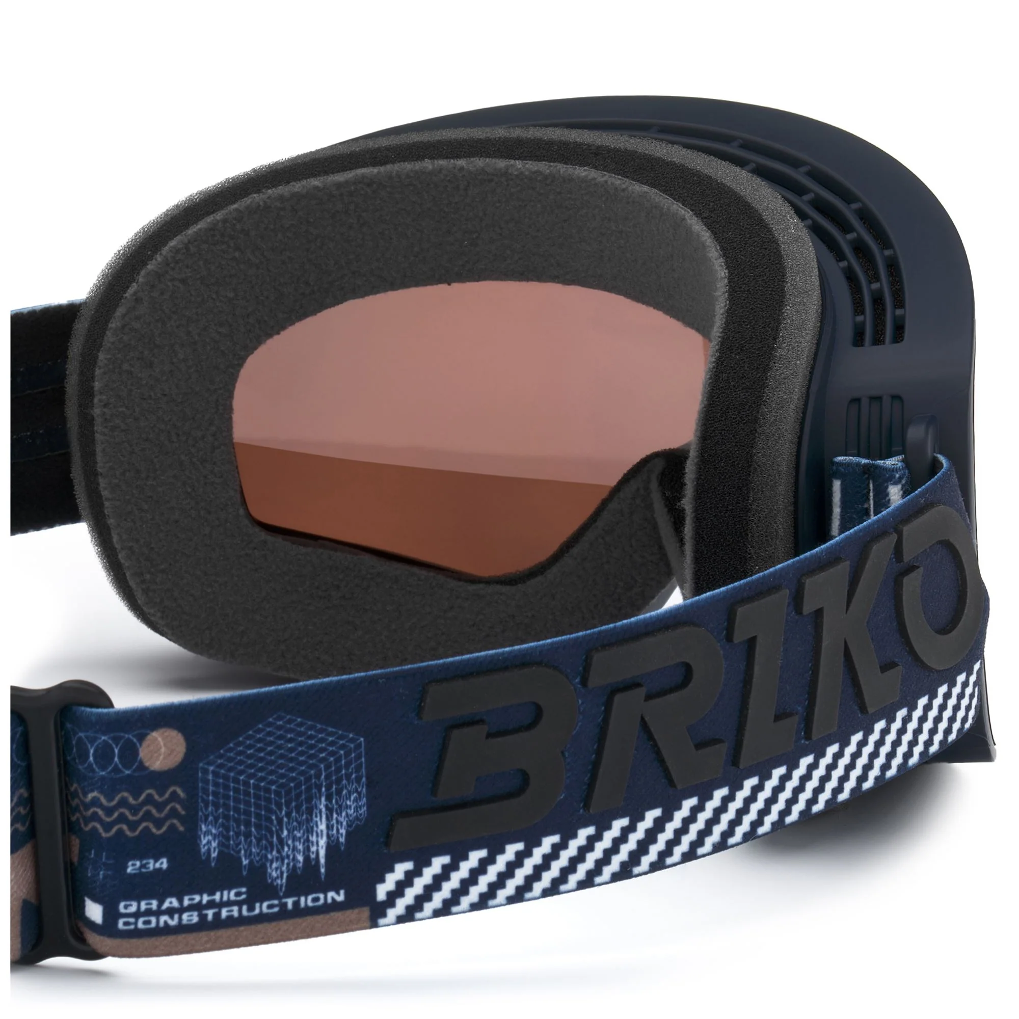 CHINO SHARP LITE - Goggles - Ski Goggles - Unisex - GRAPHIC PICKLED BLUEWOOD-OBGOM3 - Image 4