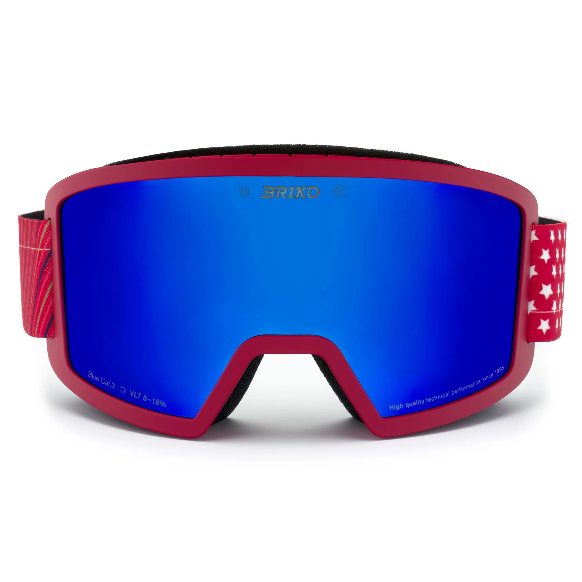 FROSTBITE USA - Goggles - Ski Goggles - Unisex - Red Cardinal Tangaroa Blue-BM3