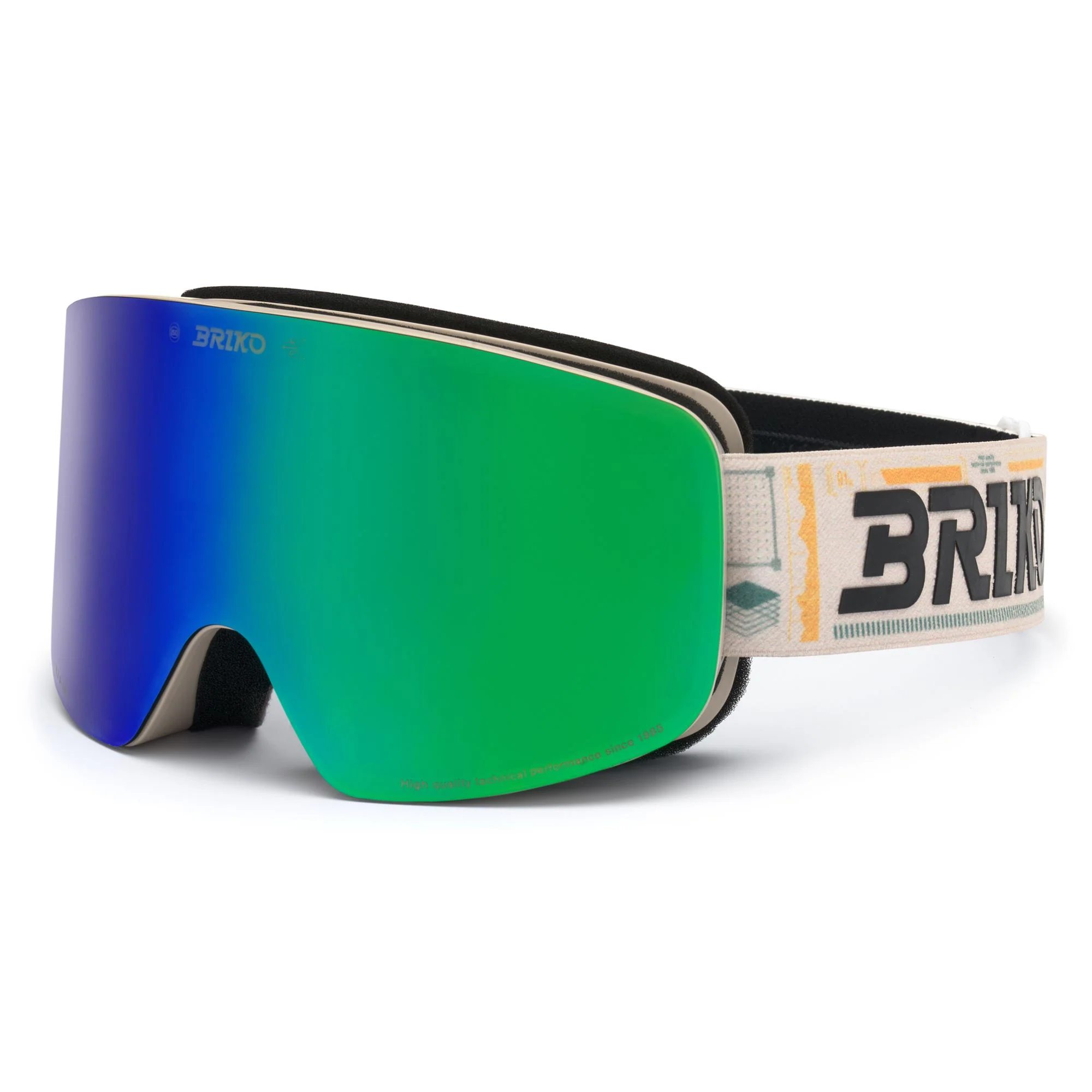 HORIZON 2 LENSES - Goggles - Ski Goggles - Unisex - GRAPHIC BEIGIE TANGERINE-GRM3Y1 - Image 3
