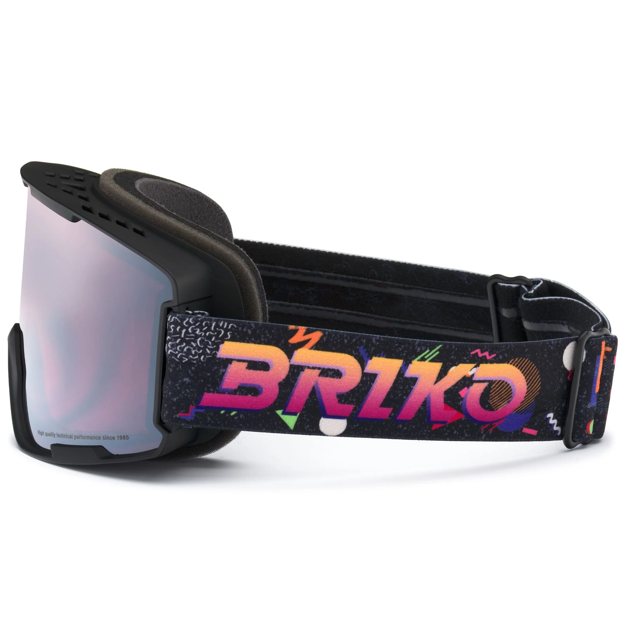 MARLO - Goggles - Ski Goggles - Unisex - Black Fantasy Orange-ORM2 - Image 2