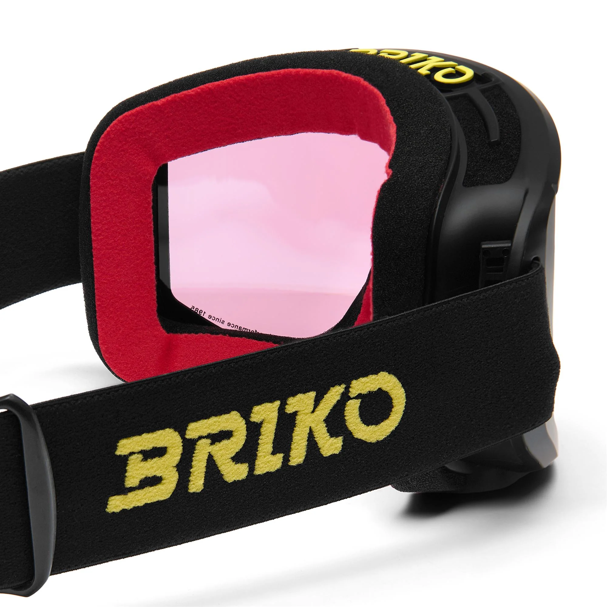 VULCANO MASK SHARP LITE - Goggles - Ski Goggles - Unisex - Black Yellow-RBBM1 - Image 4