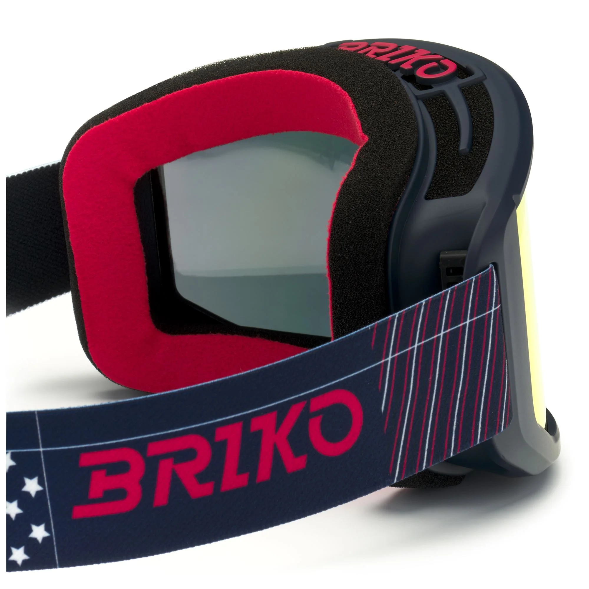 VULCANO MASK USA - Goggles - Ski Goggles - Unisex - Tangaroa Blue Red-RM3 - Image 4