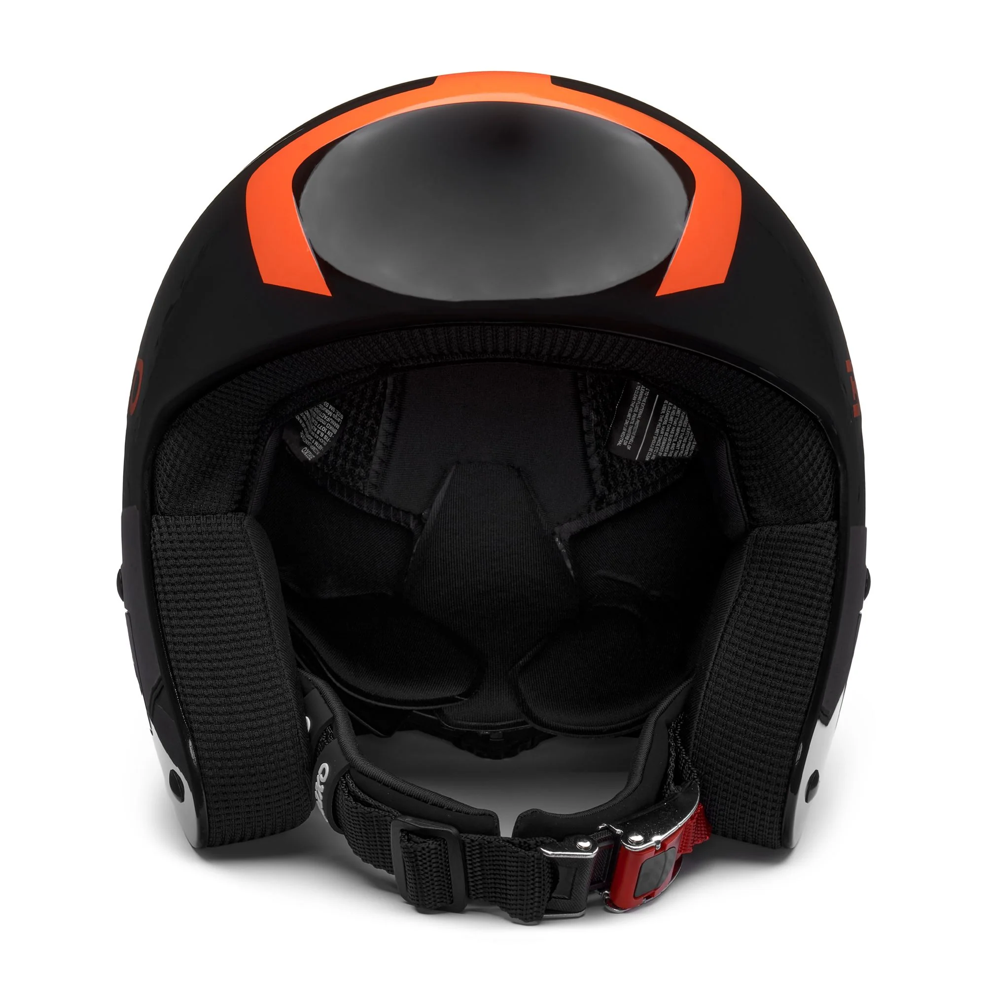 VULCANO FIS 6.8 JR - Helmets - Helmet - Kid unisex - Shiny Black-Orange Fluo - Image 3