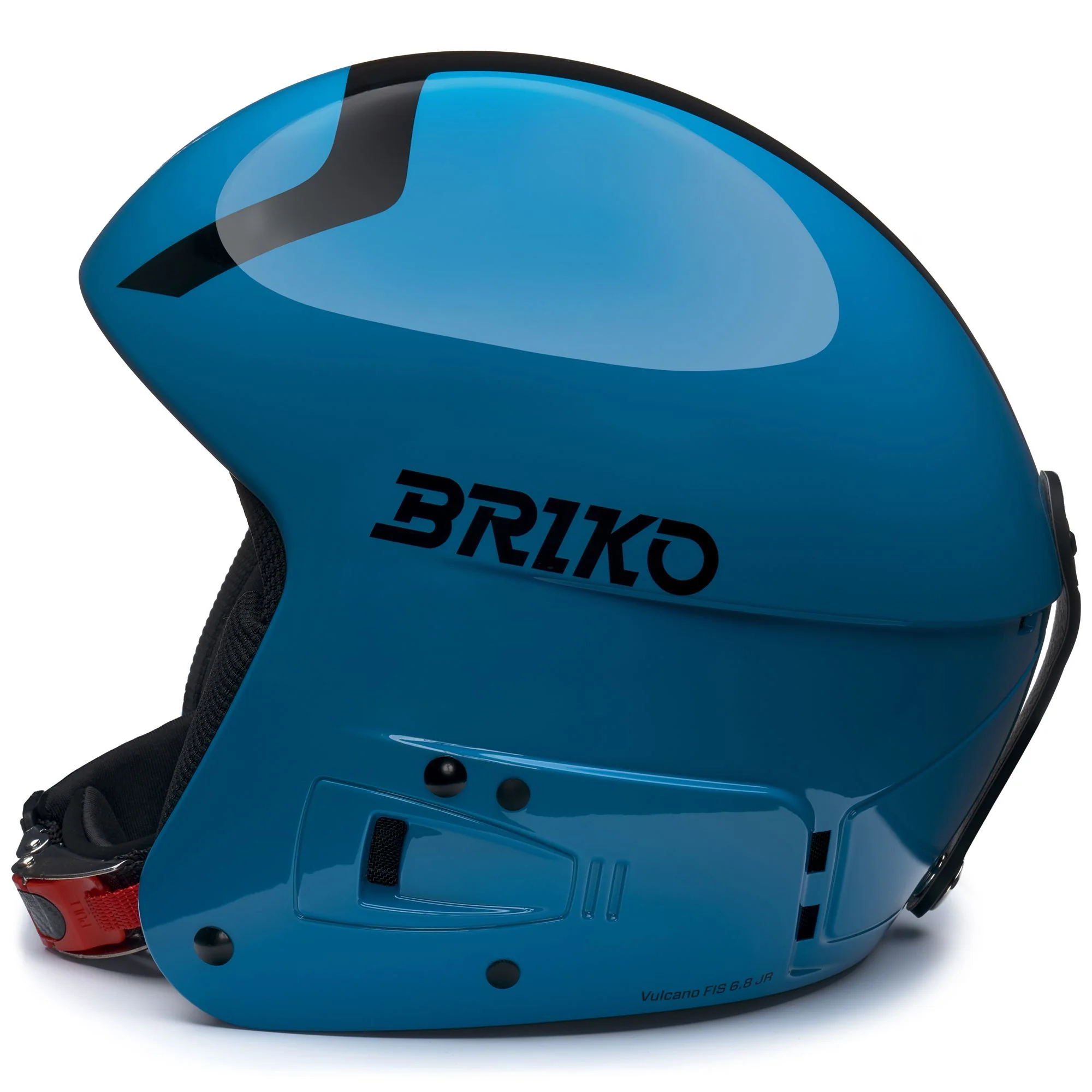 VULCANO FIS 6.8 JR - Helmets - Helmet - Kid unisex - Shiny Neon Blue-Black - Image 2
