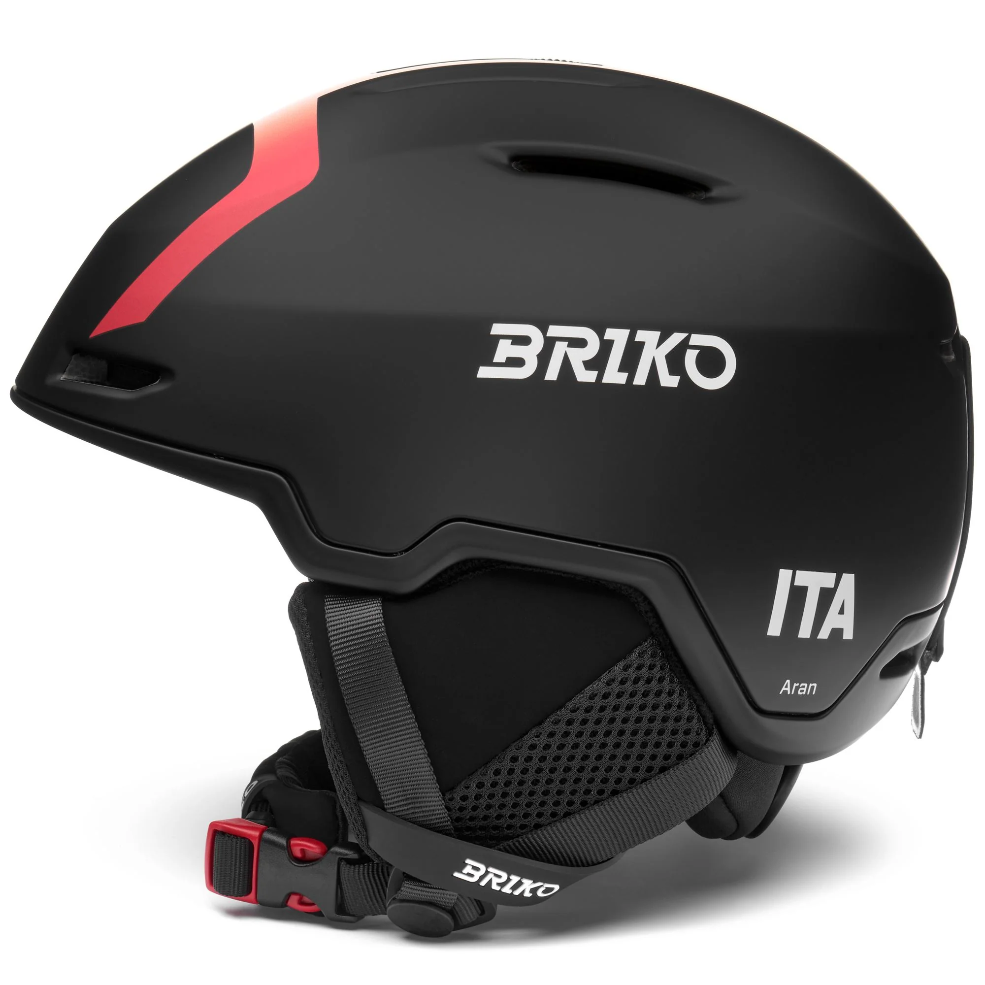 ARAN ITALIA - Helmets - Helmet - Unisex - Matt Black-White-Fun Green-Monza Red - Image 2