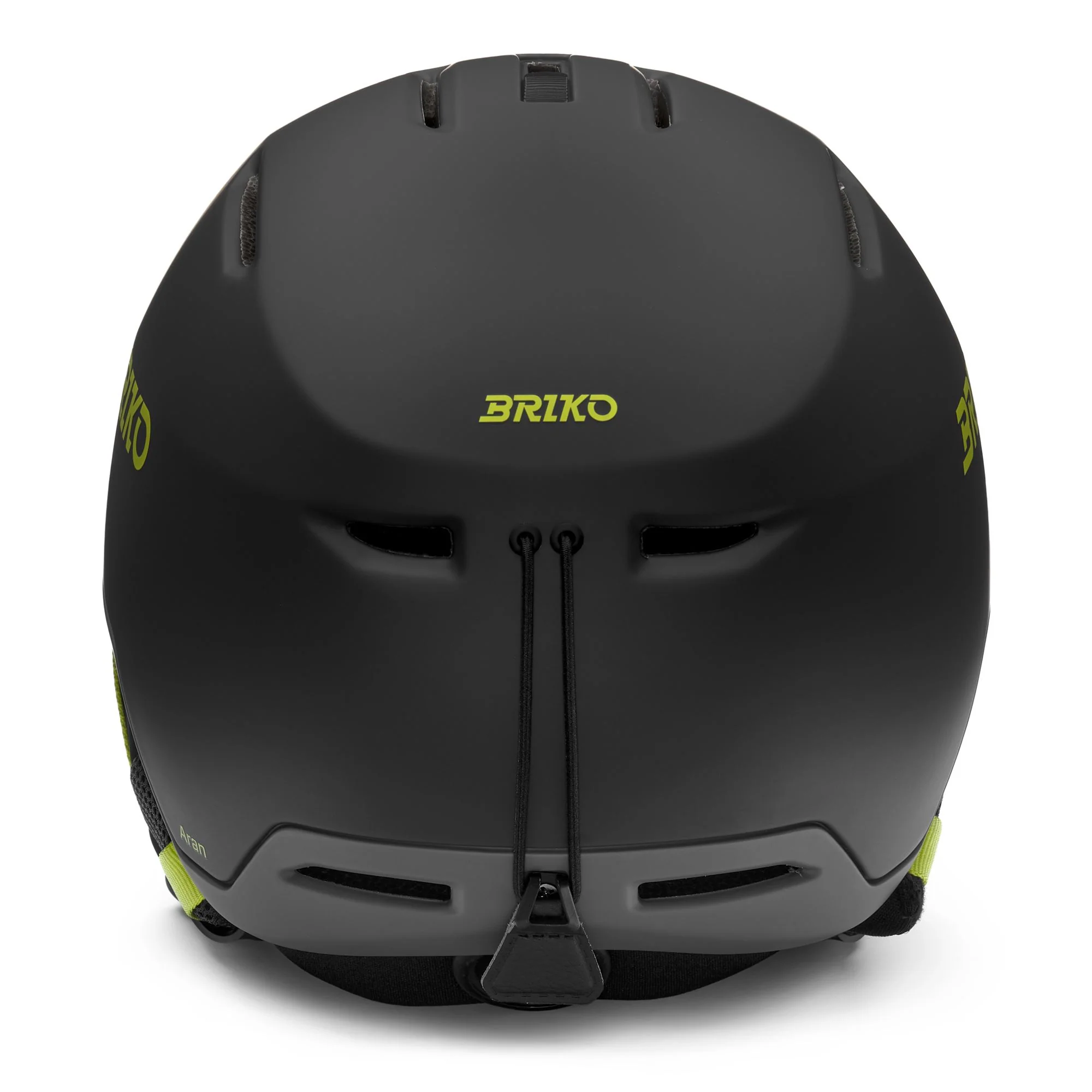 ARAN - Helmets - Helmet - Unisex - Matt Shark Gray-Light Gray-Electric Lime - Image 4