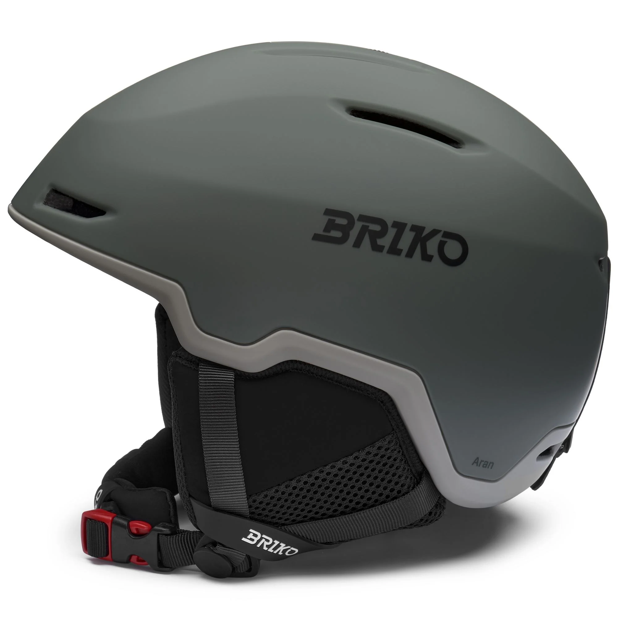 ARAN - Helmets - Helmet - Unisex - Matt Storm Dust-Zorba Gray-Black - Image 2