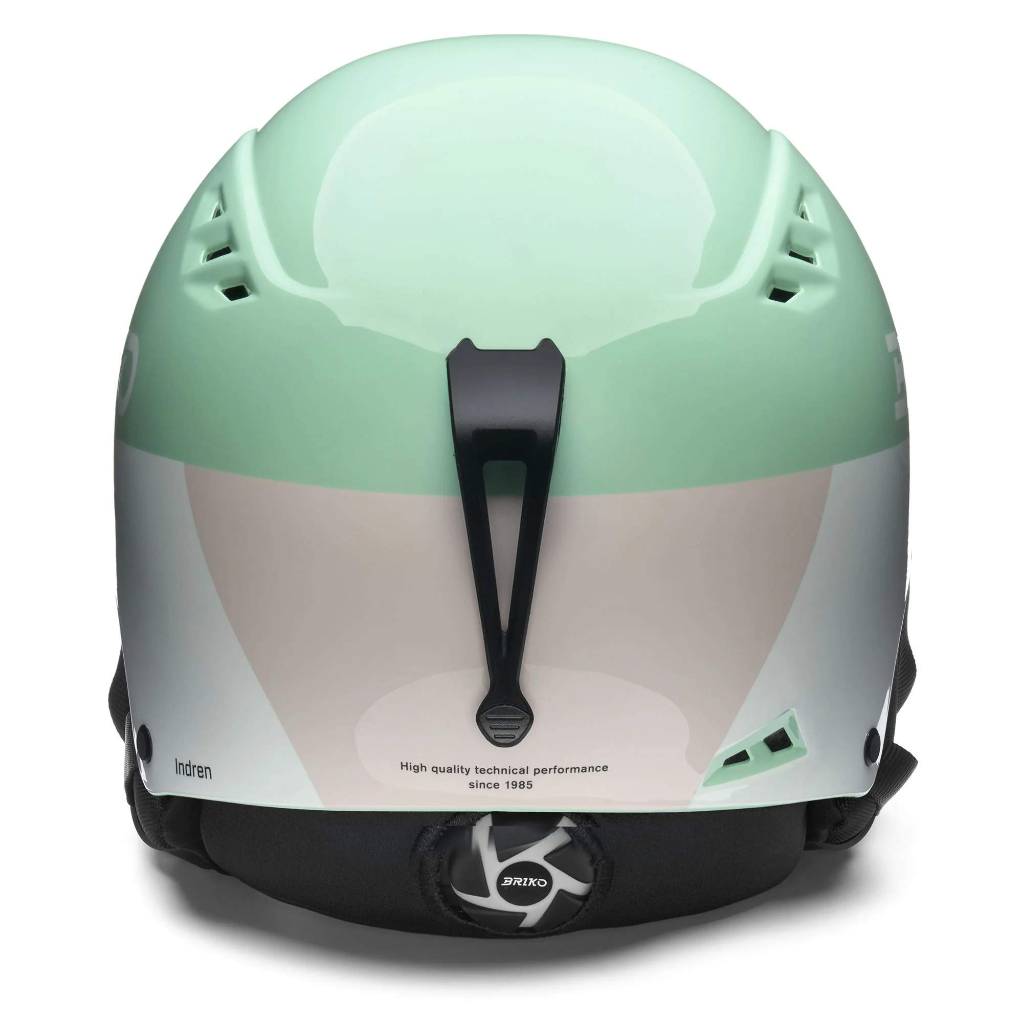 INDREN - Helmets - Helmet - Unisex - Shiny Edgewater Green-White-Oyster Pink - Image 4