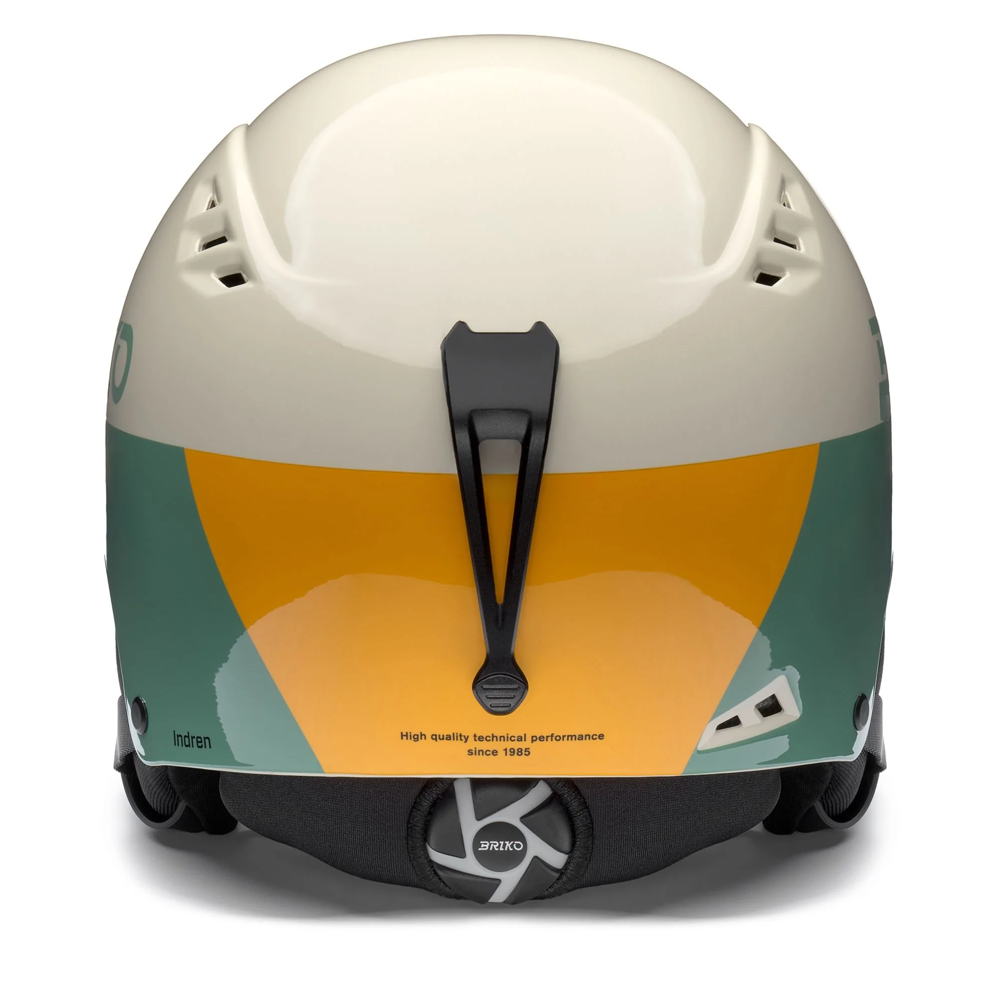 INDREN - Helmets - Helmet - Unisex - SHINY SOFT AMBER-VIRIDIAN GREEN-TANGERINE YELLOW - Image 4