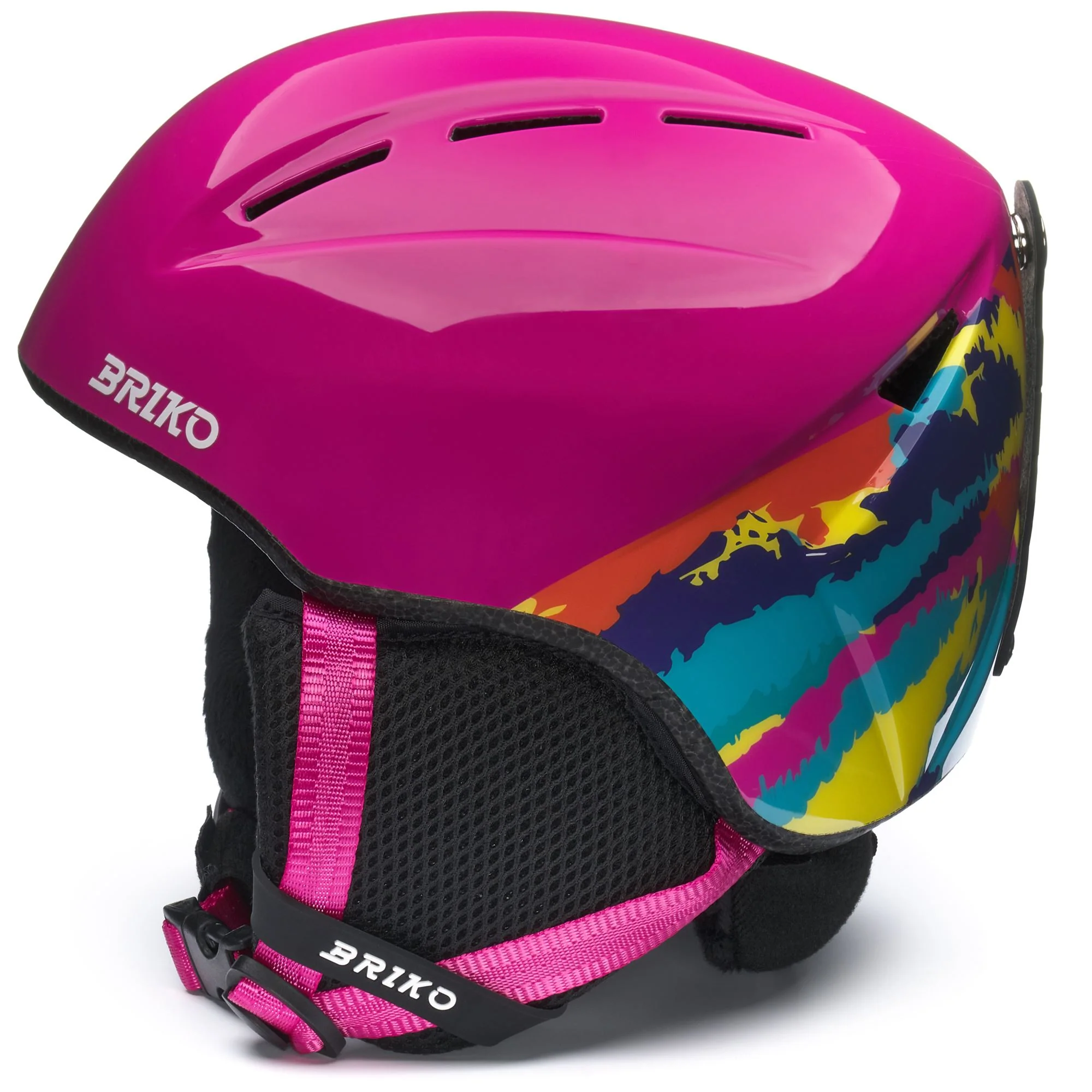 MAKALU GRAPHIK - Helmets - Helmet - Kid unisex - SHINY CERULEAN-MULTICOLOR - Image 2
