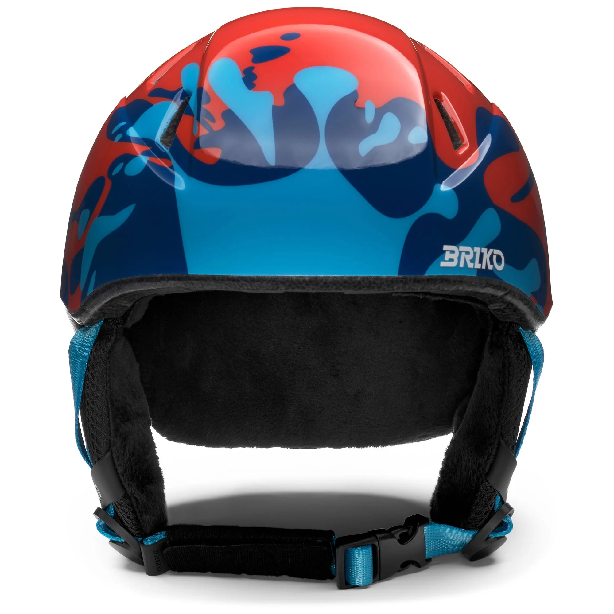 MAKALU GRAPHIK - Helmets - Helmet - Kid unisex - SHINY MONZA RED-SMALT BLUE-CERULEAN-WHITE - Image 3
