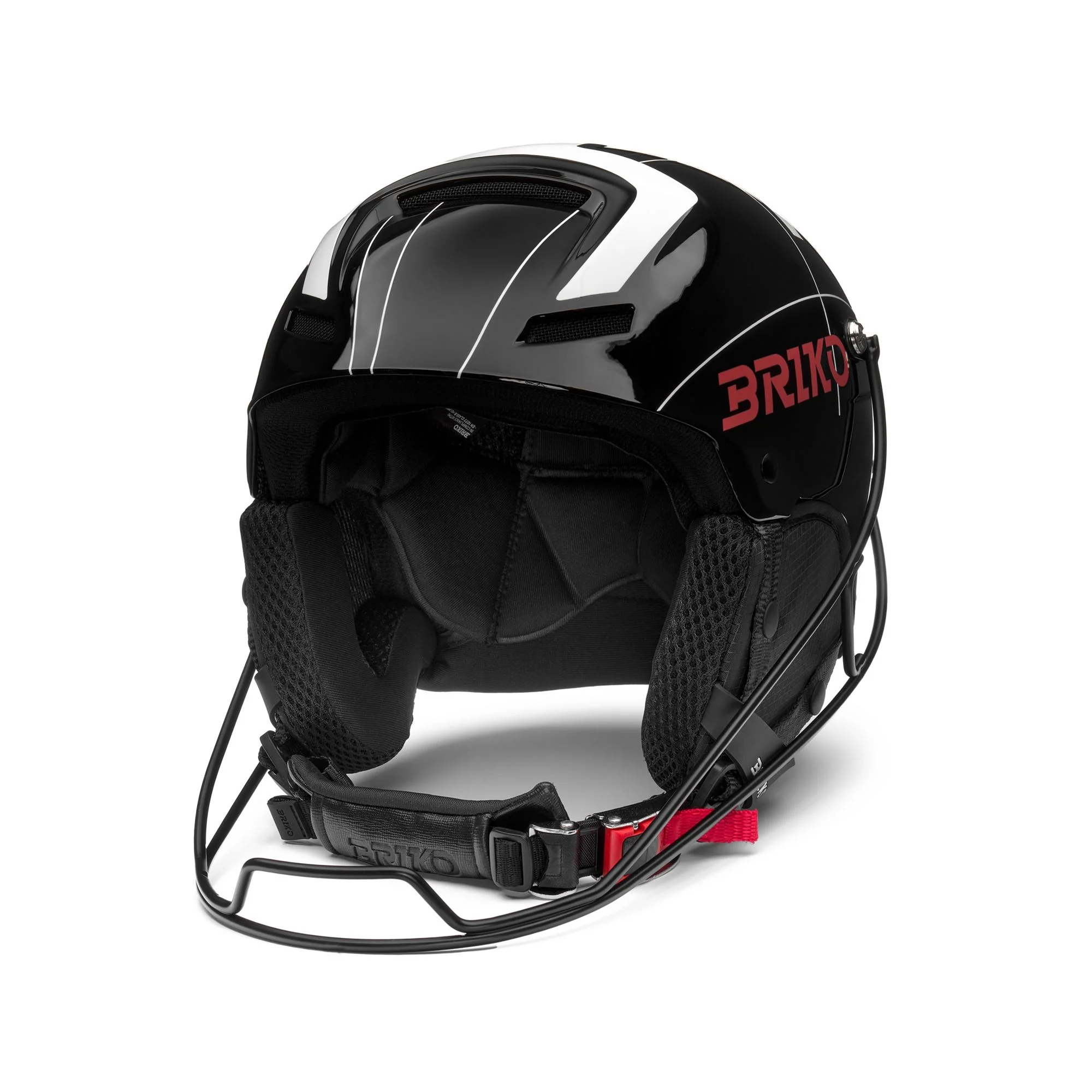 SLALOM 2.0 USA - Helmets - Helmet - Unisex - Shiny Black-White-Cardinal Red