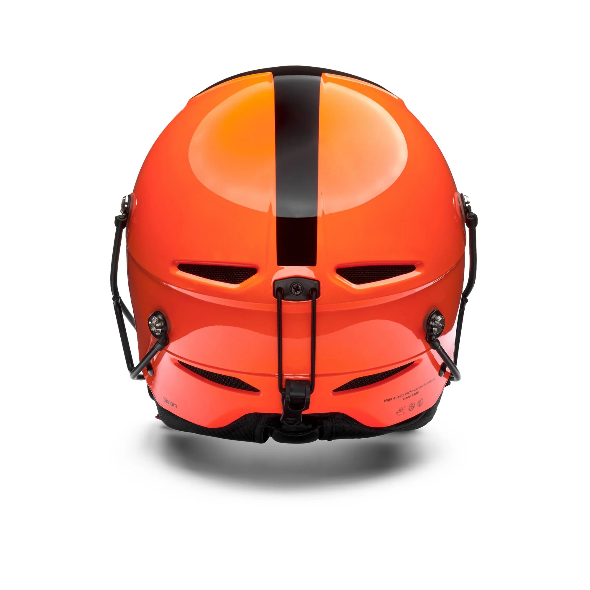 SLALOM EPP 2.0 - Helmets - Helmet - Unisex - Shiny Orange Fluo-Black - Image 4