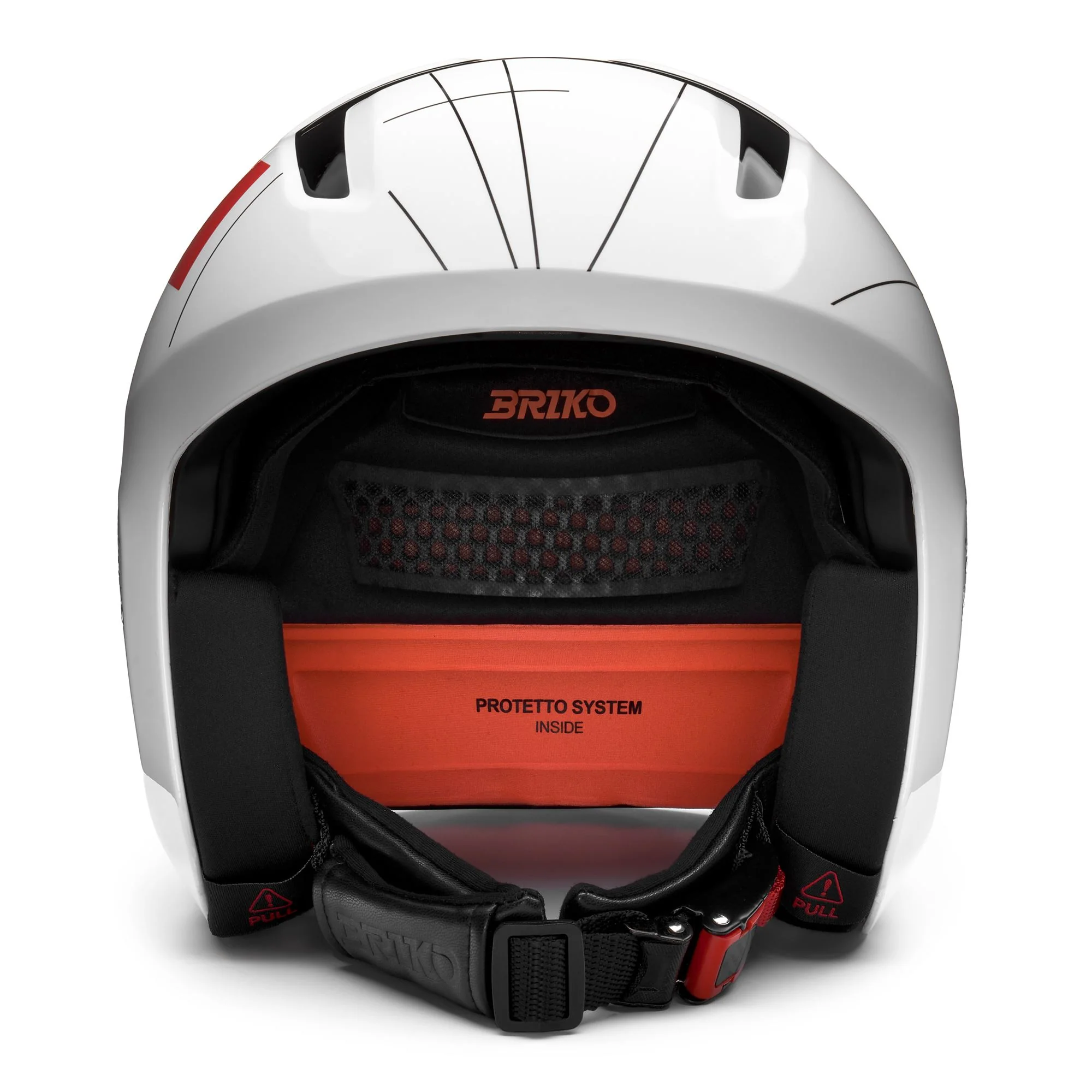VULCANO 2.0 CHINA MIPS - Helmets - Helmet - Unisex - Shiny White-Black-Gold - Image 3