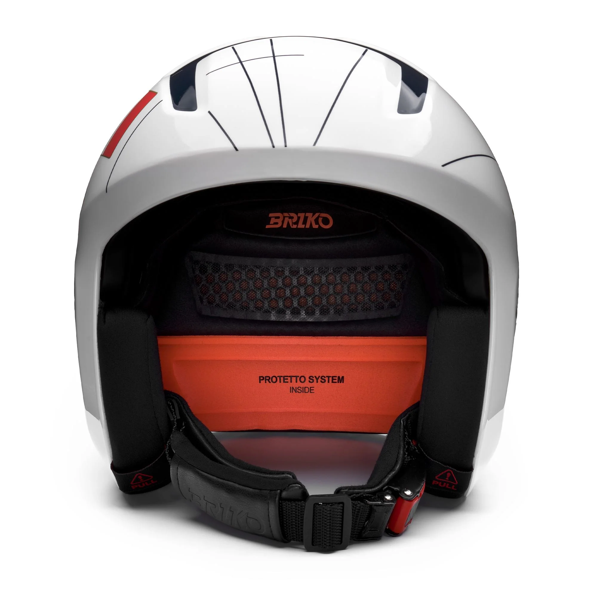 VULCANO 2.0 FRANCE MIPS - Helmets - Helmet - Unisex - Shiny White-Tangaroa Blue-Gold - Image 3